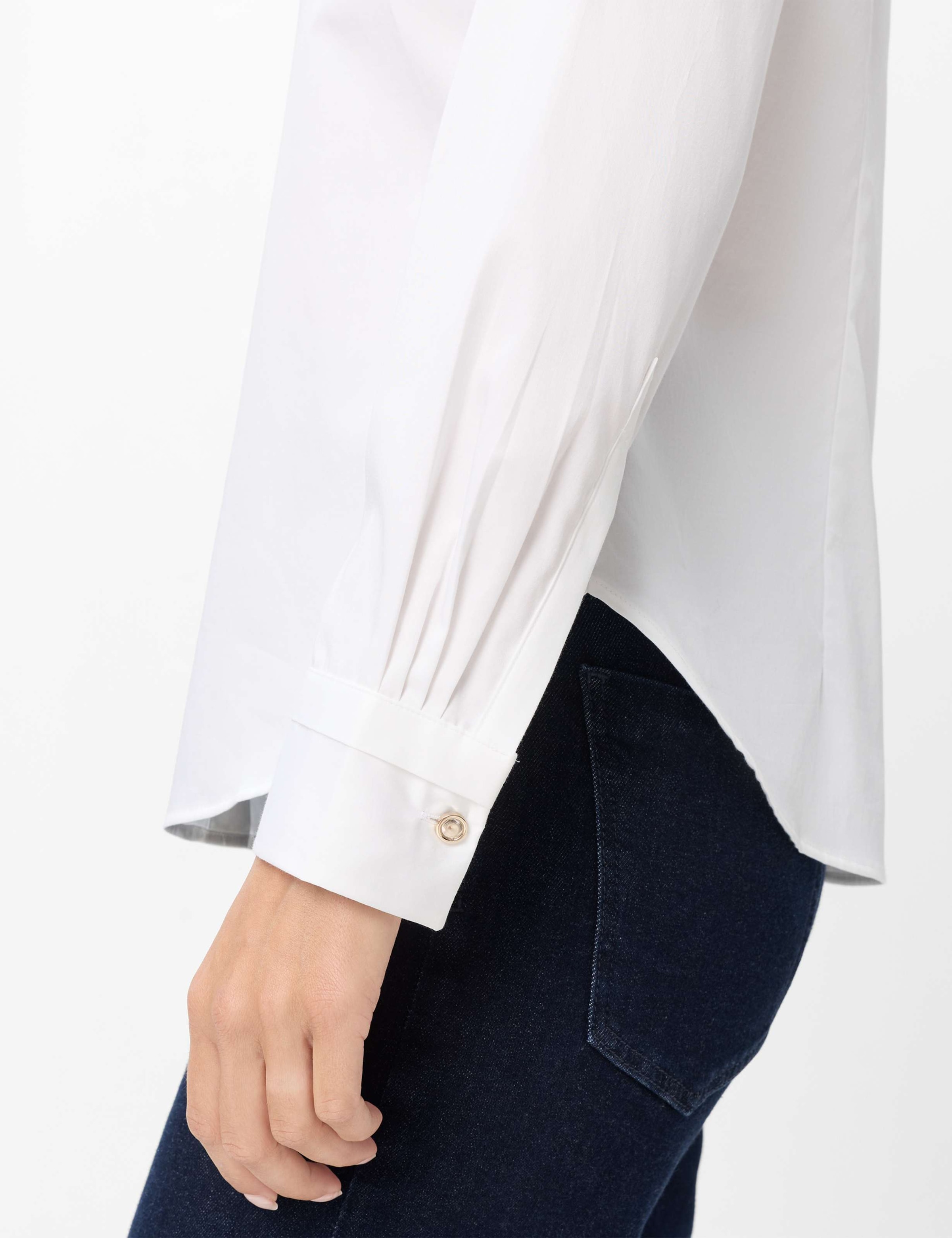 Brax Hemdbluse »Style VICTORIA« Satin Stretch: Hemdbluse im Baumwollmix