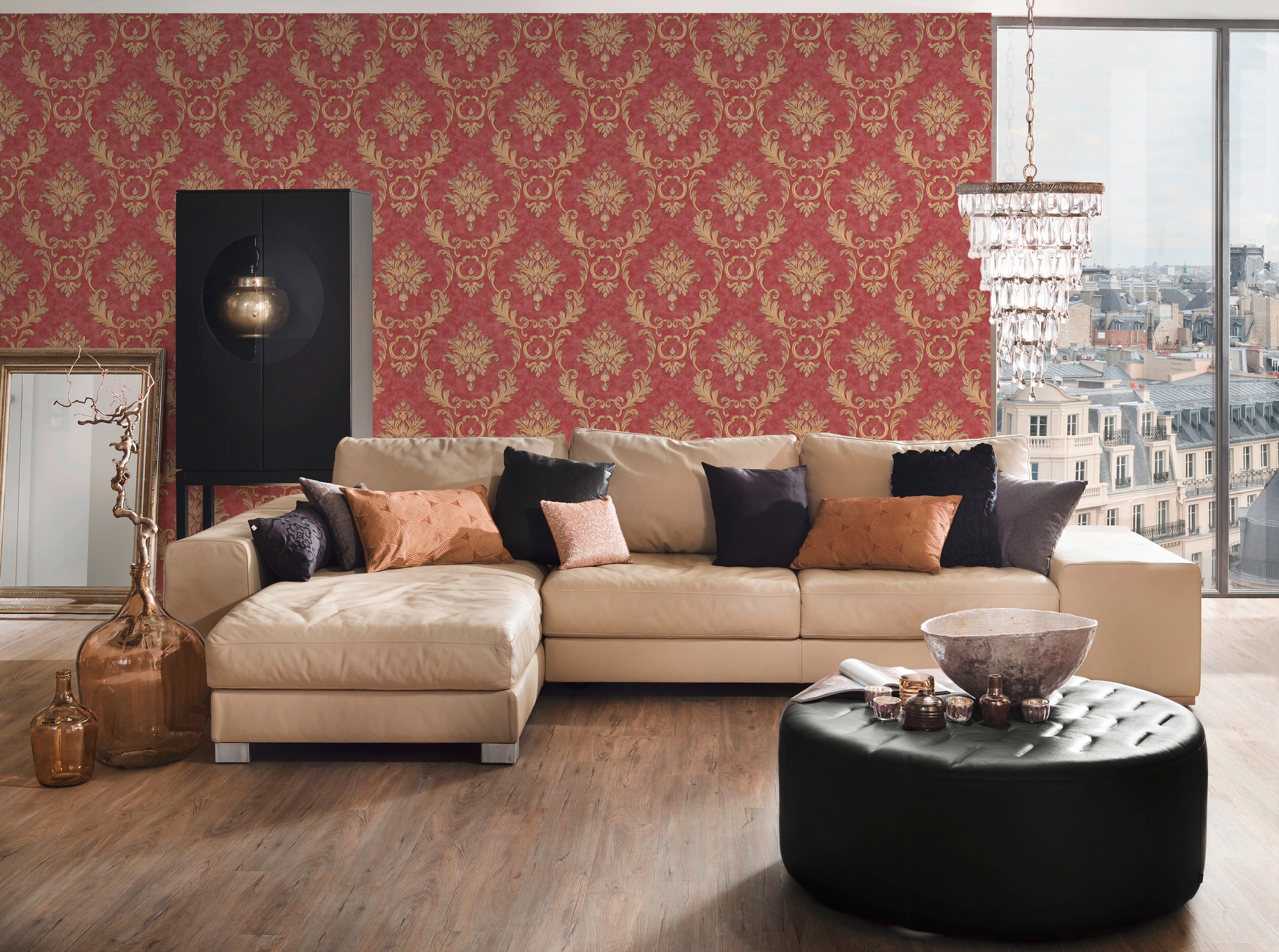 Architects Paper Vliestapete »Luxury wallpaper«, Effekt kaufen | Tapete BAUR Textil Barock Metallic Barock