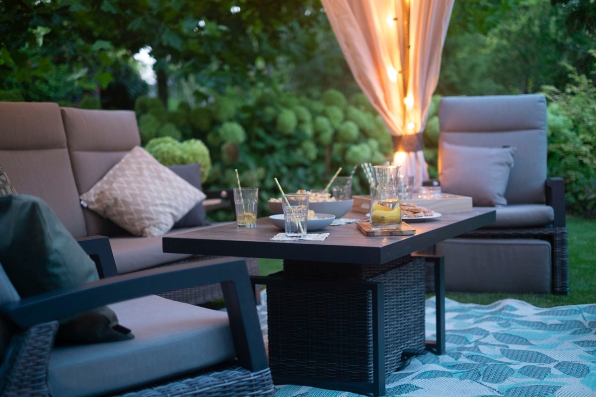 Siena Garden Garten-Essgruppe "Corido" 4 Stk. tlg. günstig online kaufen