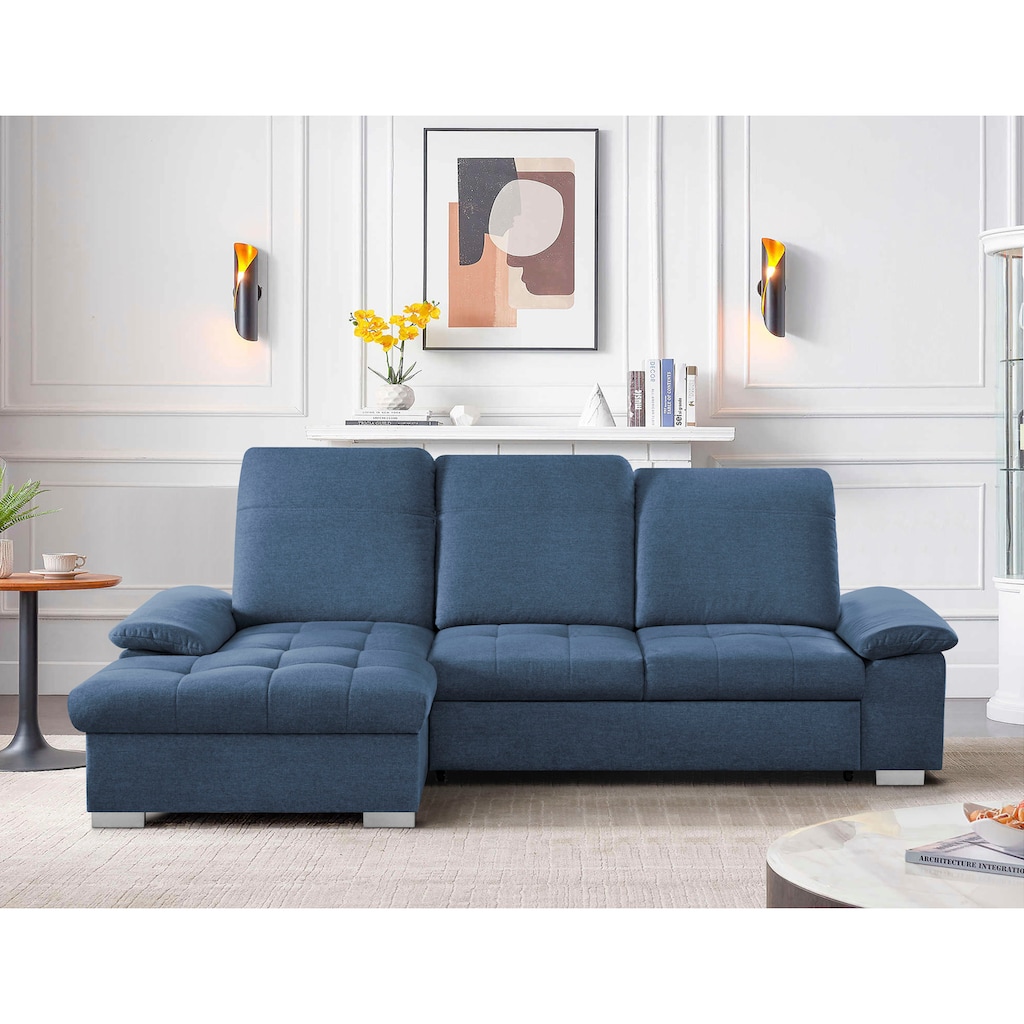 CALIZZA INTERIORS Ecksofa »Moli 1 L-Form«