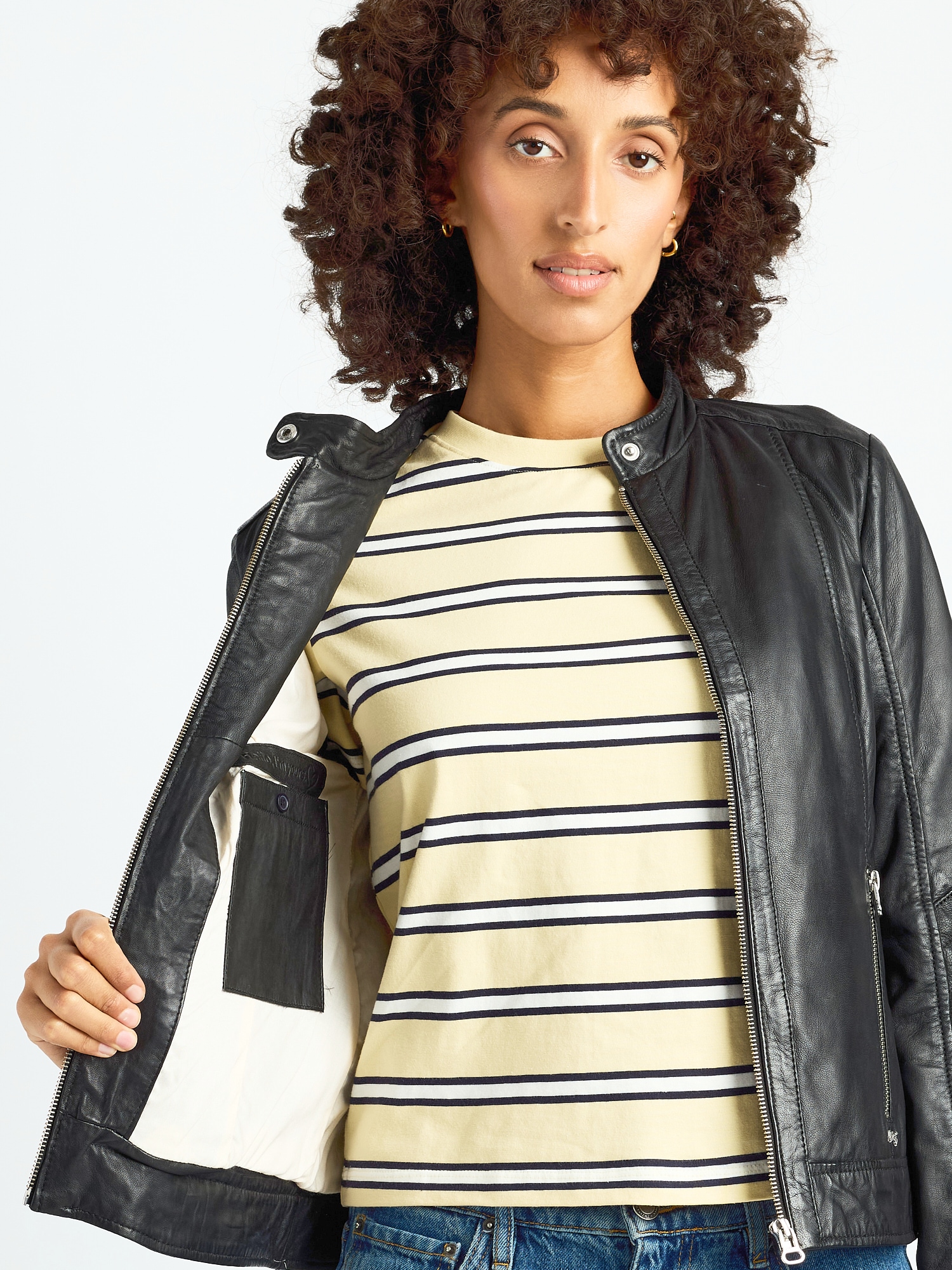 Maze Lederjacke »42021224«