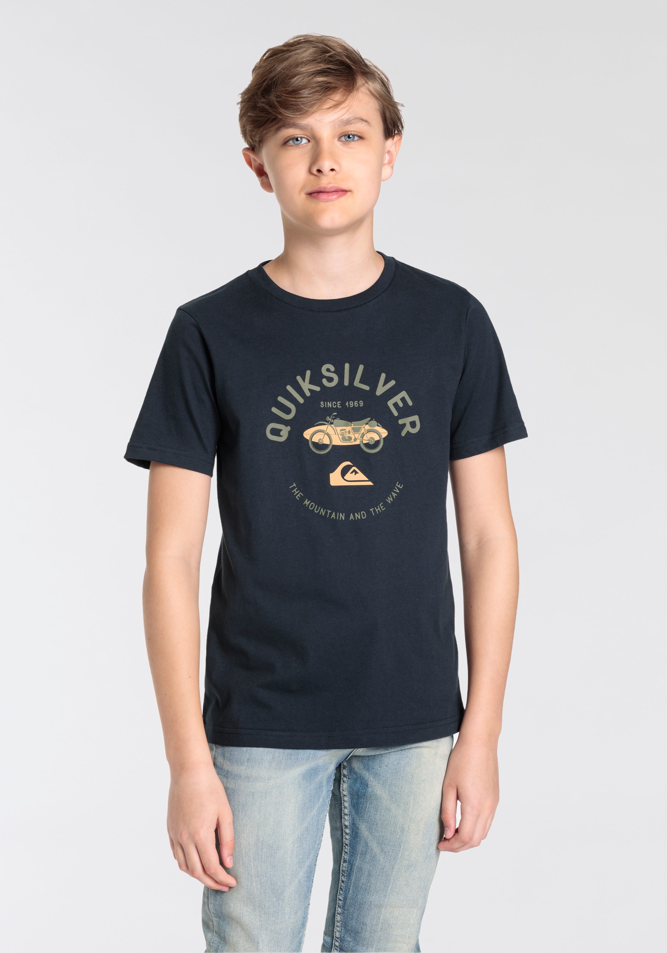 Quiksilver T-Shirt »GETTIN AIR SHORT SLEEVE TEE PACK YOUTH«, für Kinder