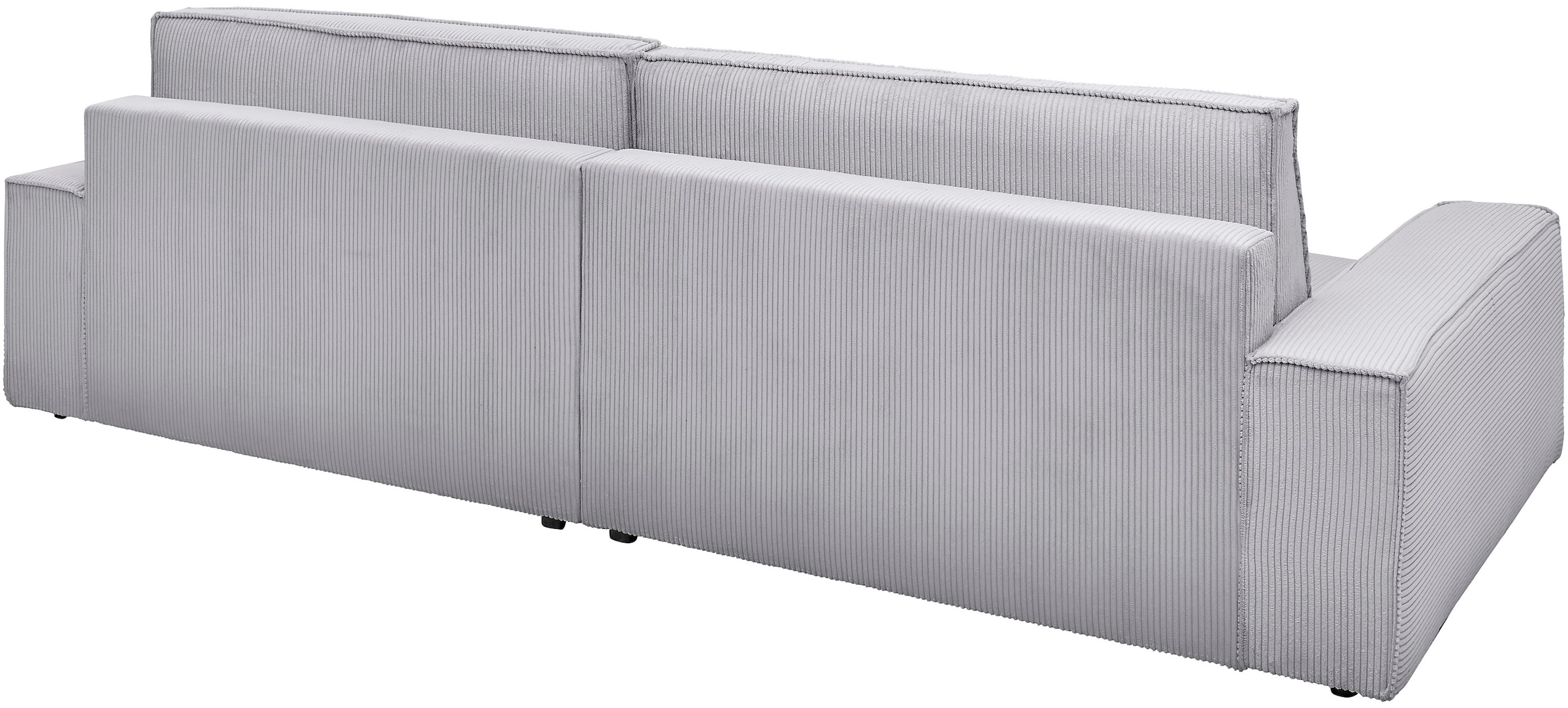 Home affaire Big-Sofa »NEU: SHERWOOD XXL, Big-Sofa (316cm), extra tiefe Sitzfläche 95 cm«, bequemer Sitzkomfort, Cord u. Leinenoptik, Kedernaht