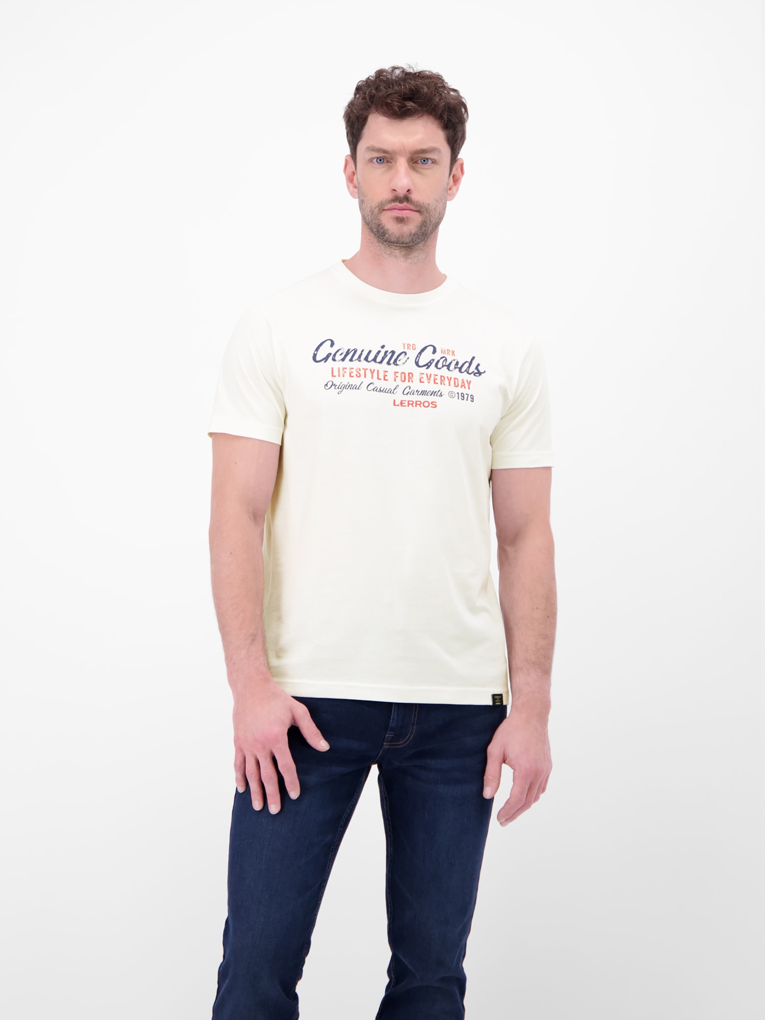 LERROS T-Shirt "LERROS T-Shirt in Jersey-Qualität mit Print" günstig online kaufen