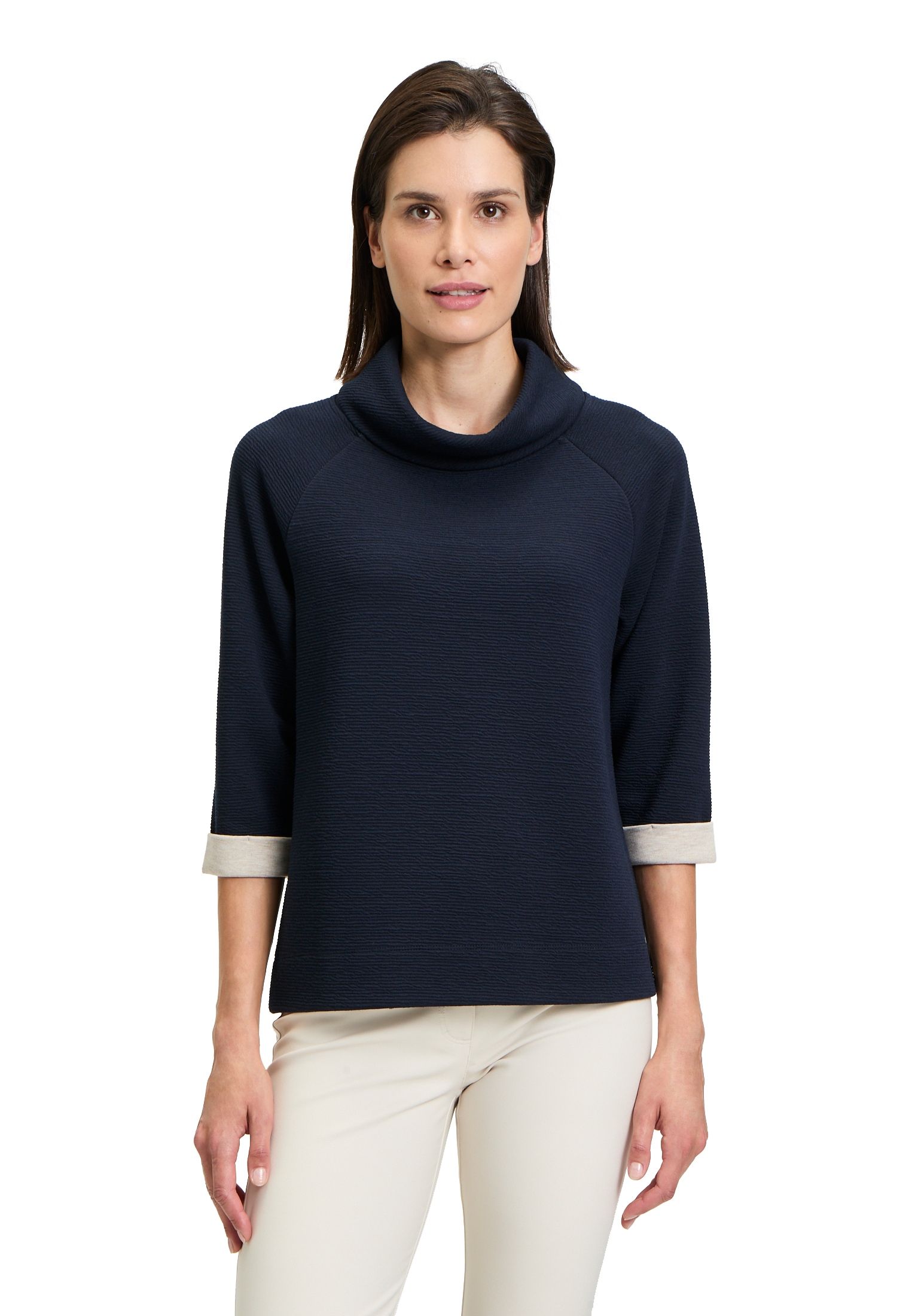 Sweatshirt »Betty Barclay Sweatshirt mit hohem Kragen«, Material