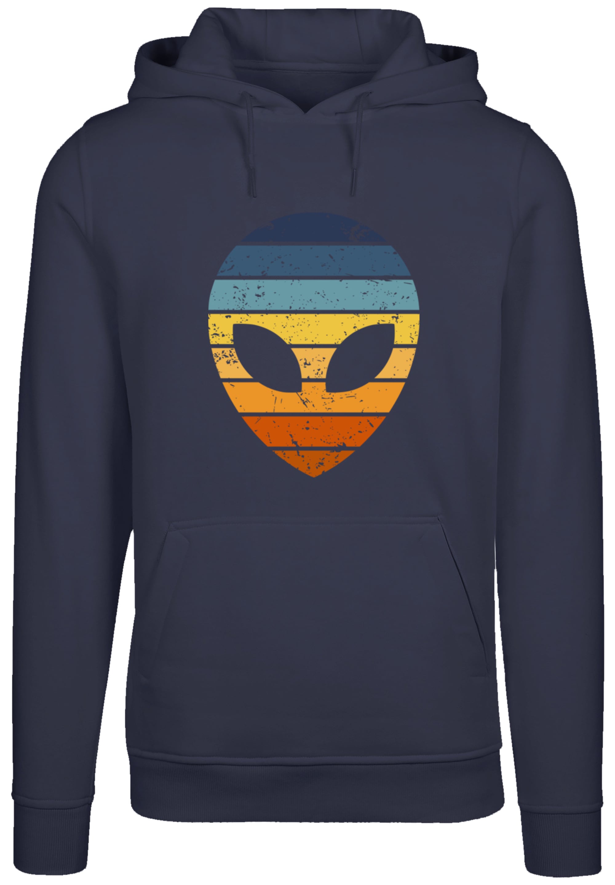 F4NT4STIC Kapuzenpullover »Alien Sonnenuntergang Retro«, Premium Qualität