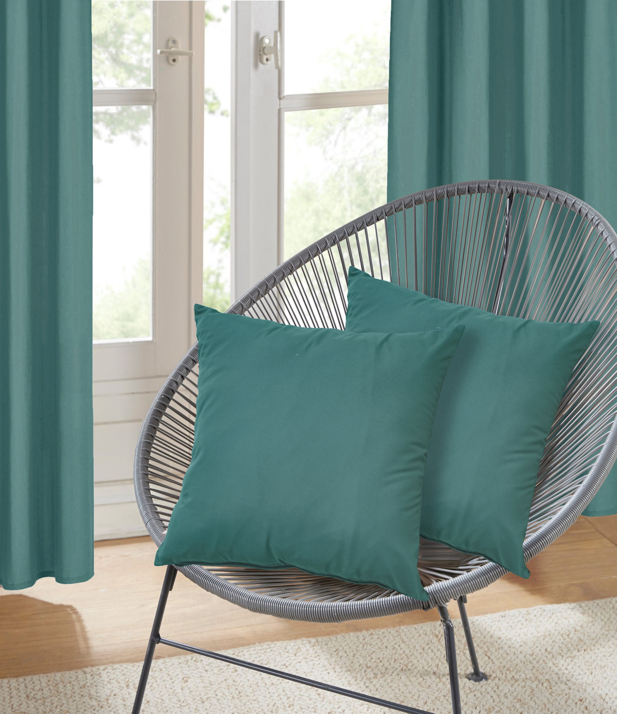 Bruno Banani Dekokissen "Lagan" 2-er Set, einfarbig, Kissenhüllen ohne Füll günstig online kaufen