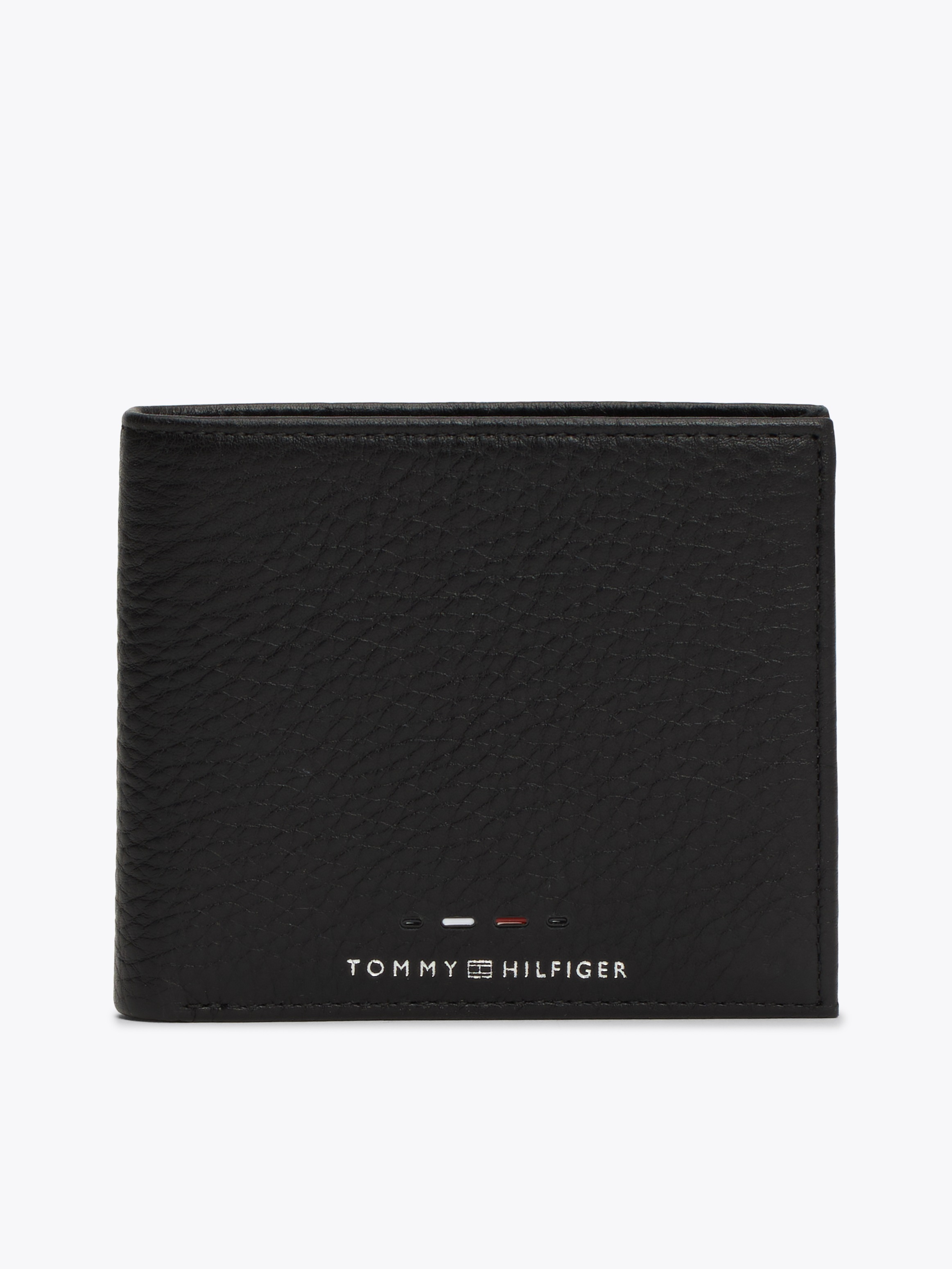 Tommy Hilfiger Geldbörse »Men TH PREMIUM CC FLAP AND COIN Bifold Wallet«, Herren Portemonnaie Leder