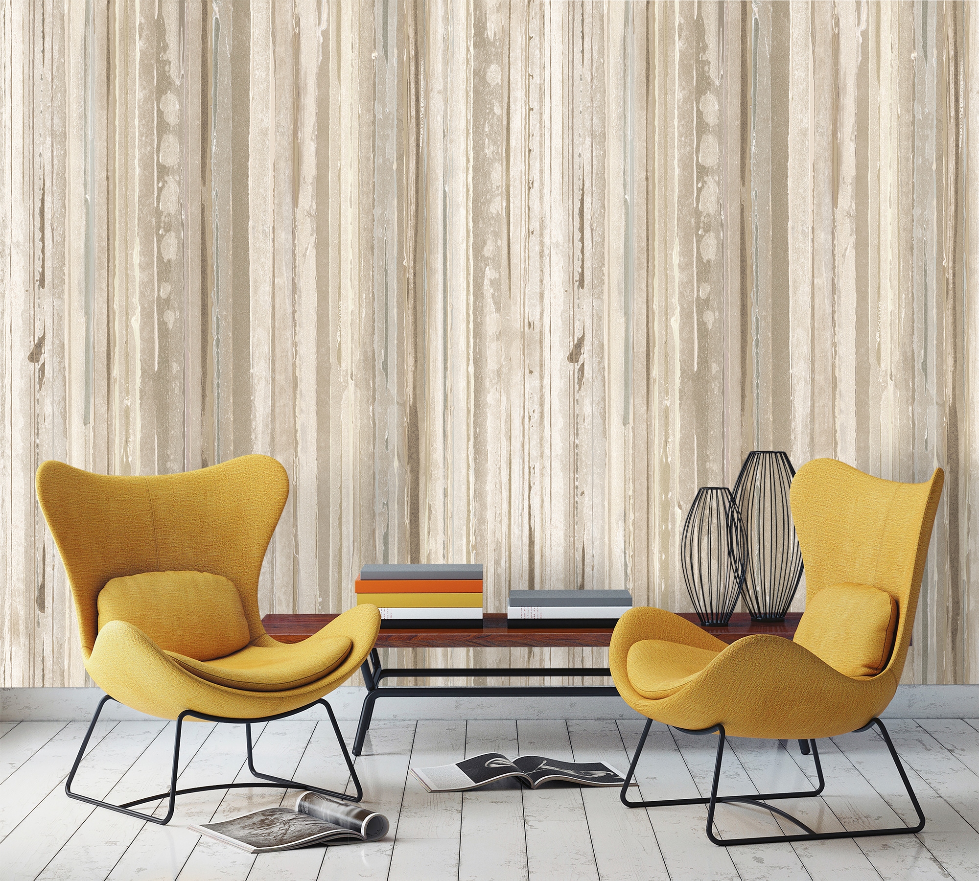 Marburg Fototapete, Motiv-Holz, moderne Tapete für Wohnzimmer Schlafzimmer Küche