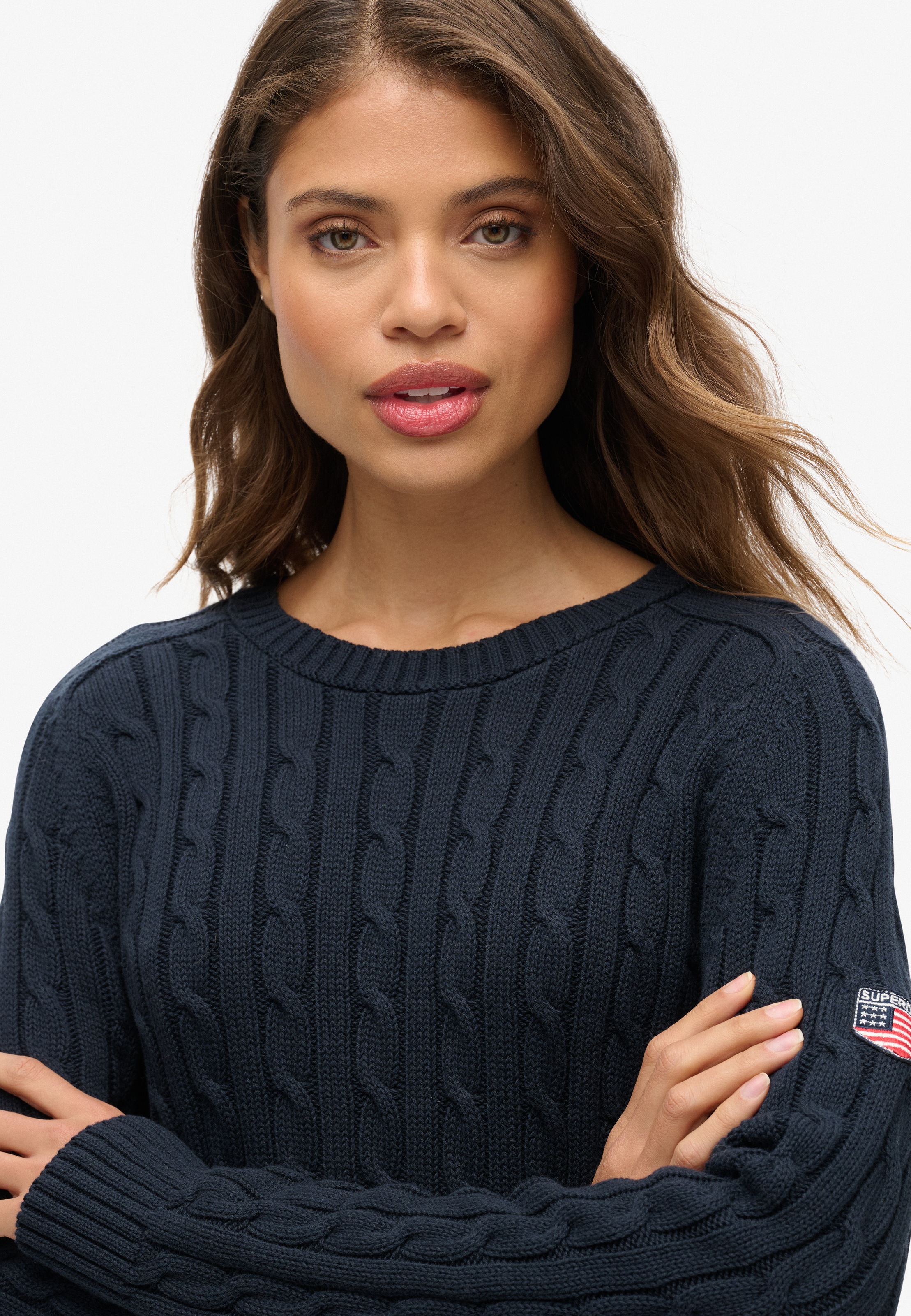 Thumbnail - Superdry Strickpullover "SLOUCHY CABLE KNIT"