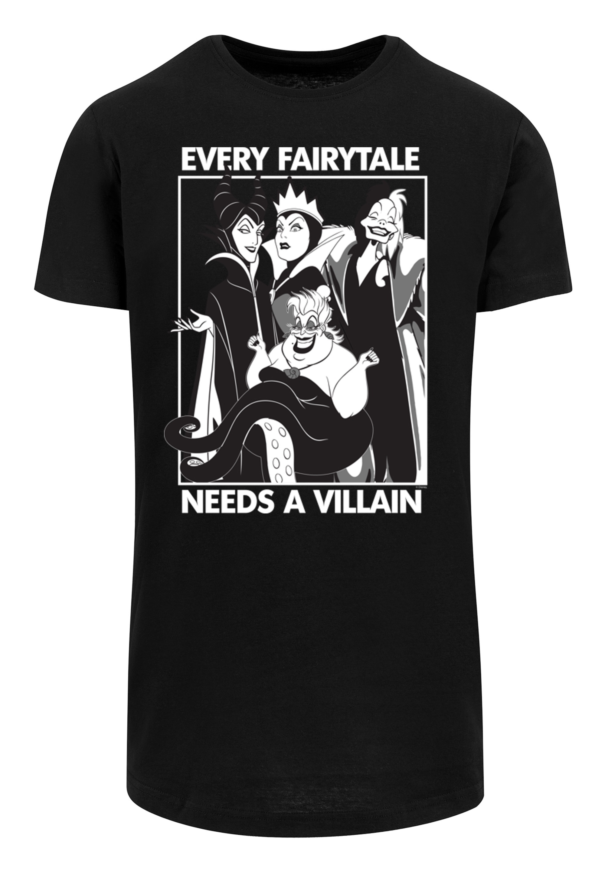 F4NT4STIC T-Shirt »Every Fairy Tale Needs A Villain'«, Print