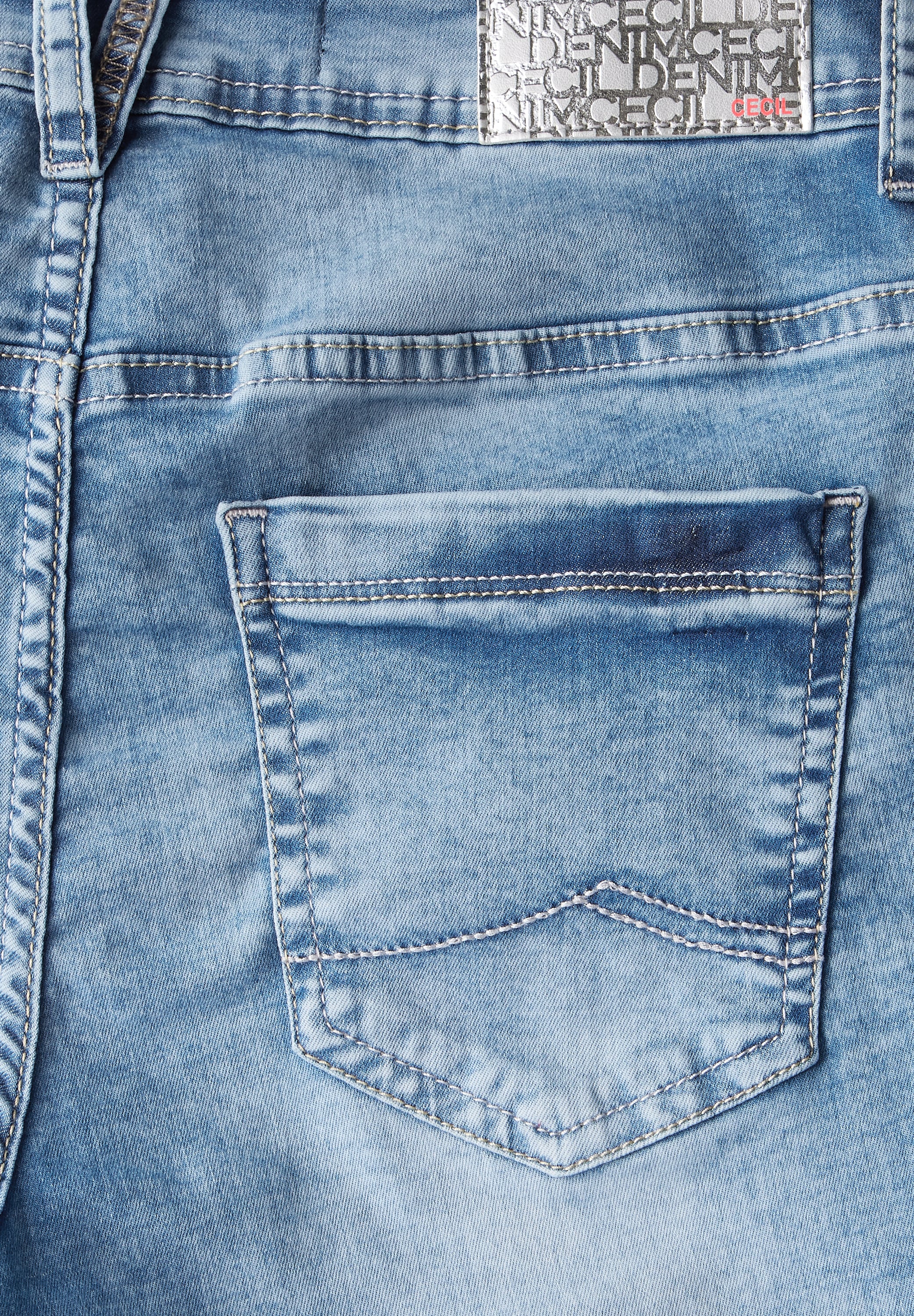 Cecil Comfort-fit-Jeans, Middle Waist
