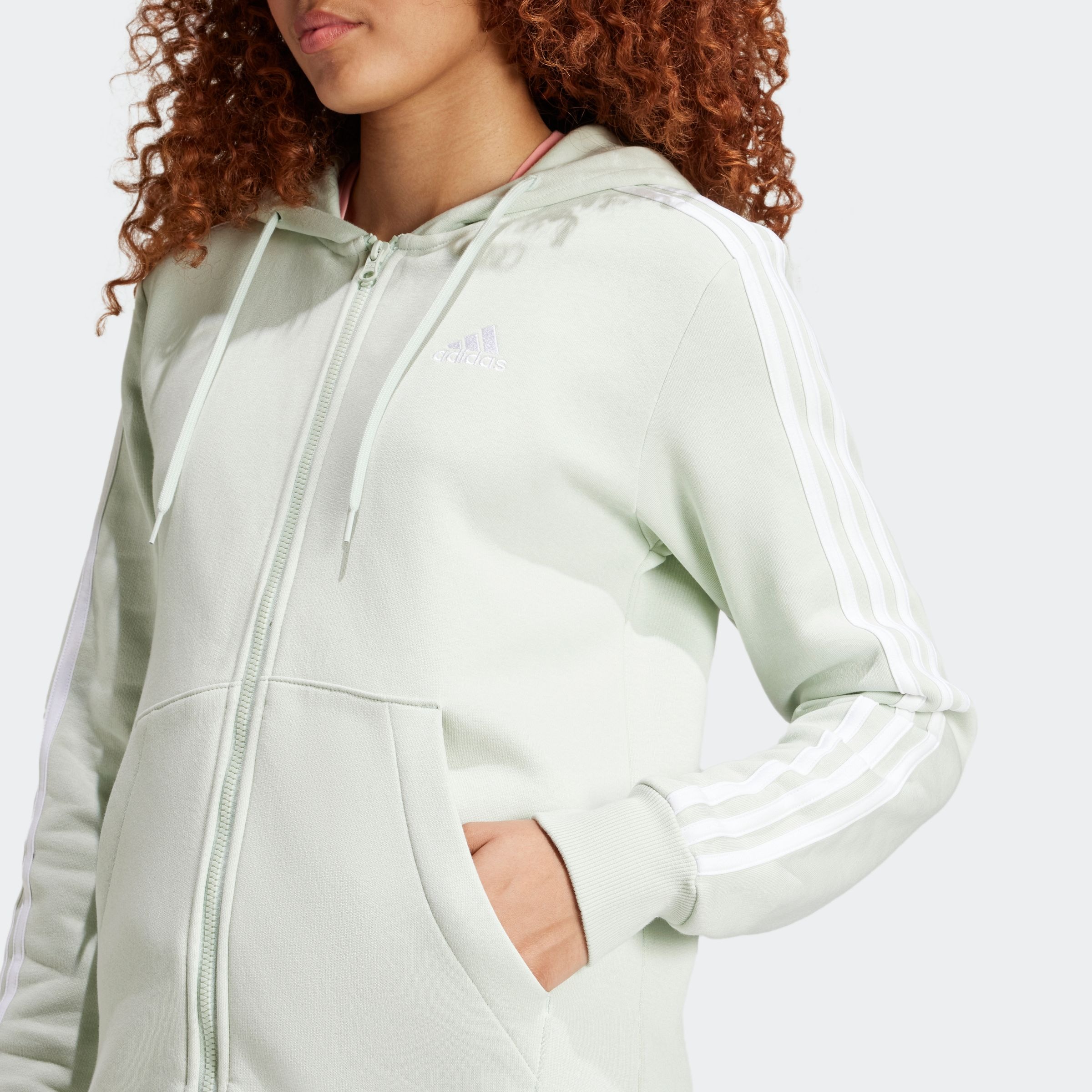 adidas Sportswear Kapuzensweatshirt »ESSENTIALS 3STREIFEN KAPUZENJACKE«