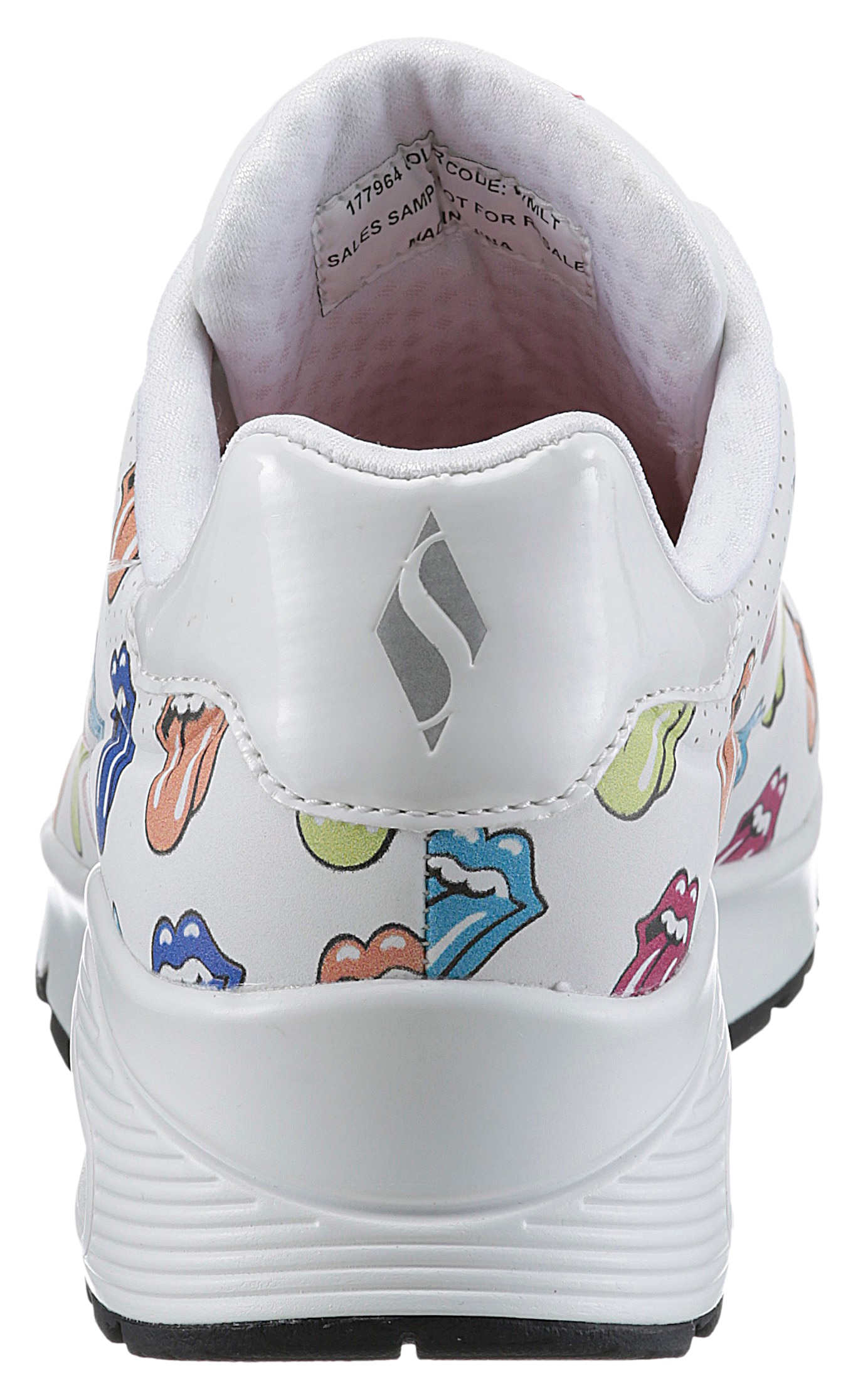 Skechers Sneaker »UNO - SAY IT LOUD«, mit coolem Print, Freizeitschuh, Halbschuh, Schnürschuh