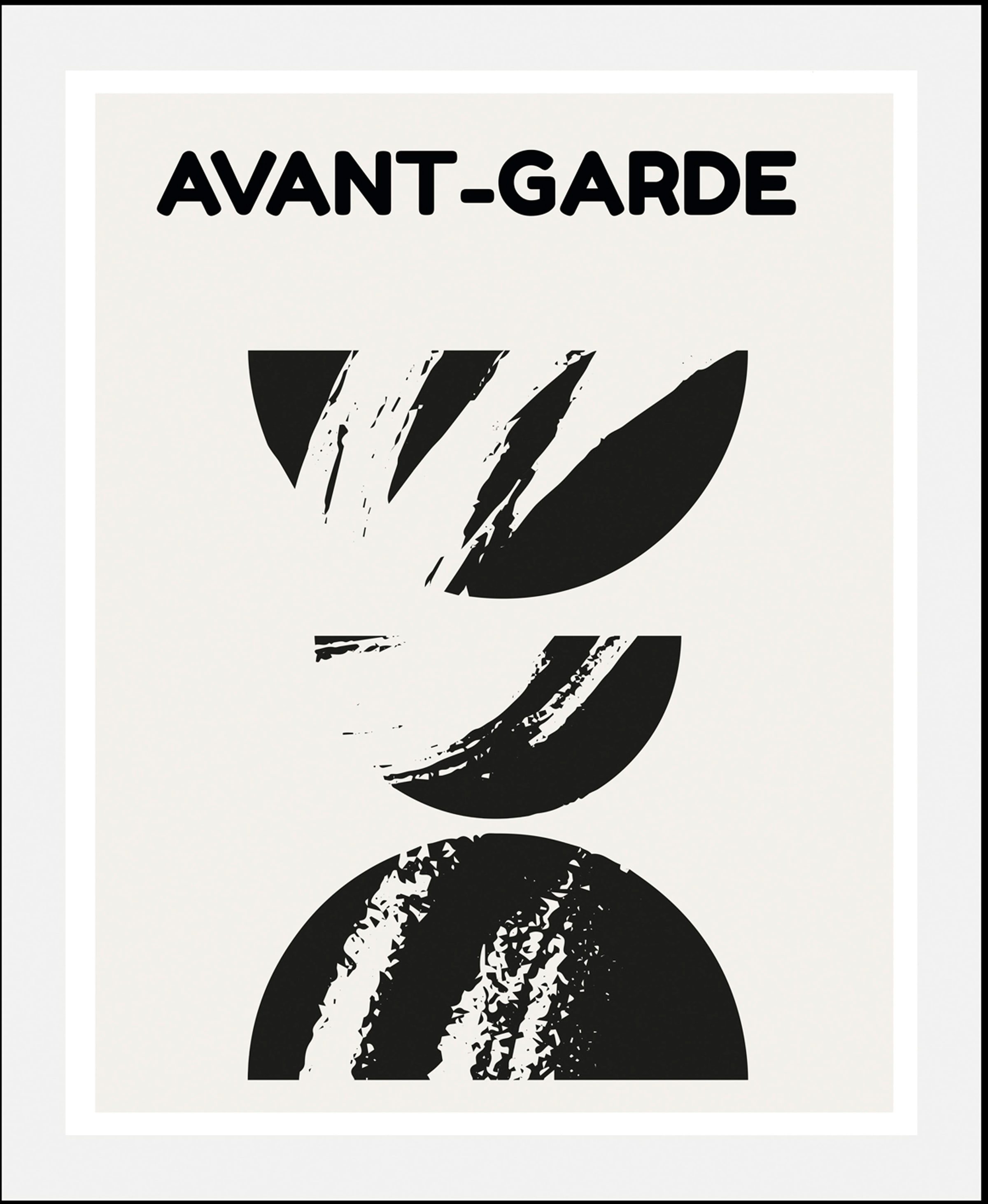 queence Bild "Avant-Garde II", Abstrakt, (1 St.), gerahmt