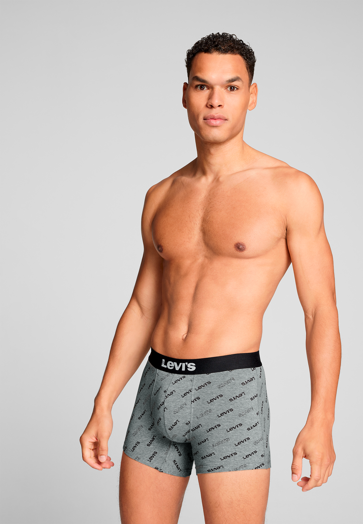 Levi's® Boxershorts »LEVIS MEN LOGO AOP BOXER BRIEF ORG CO 2P«, (2er Pack), mit stilvoller Musterung