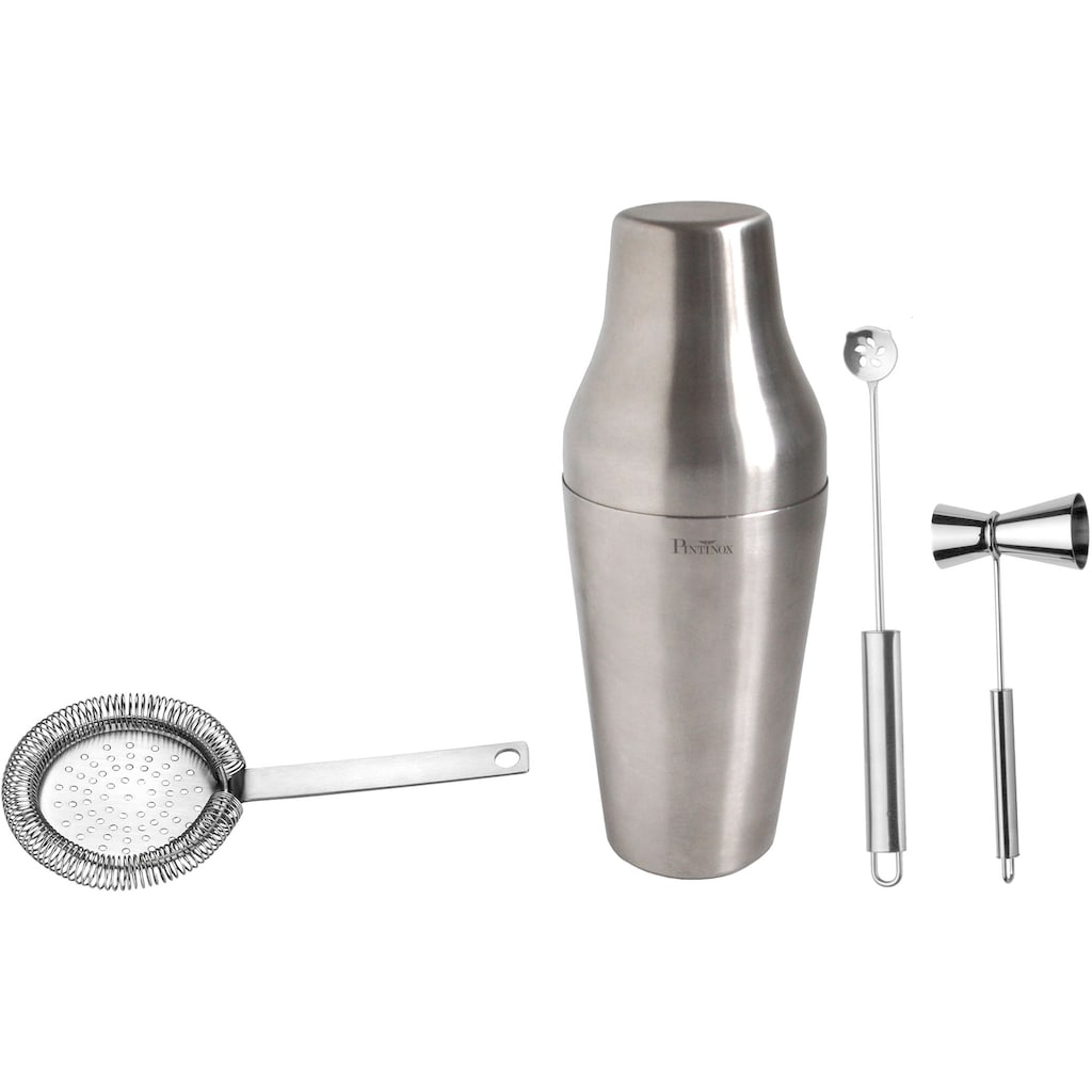 PINTINOX Cocktail Shaker »Bar Professional«, (Set, 4 tlg.)