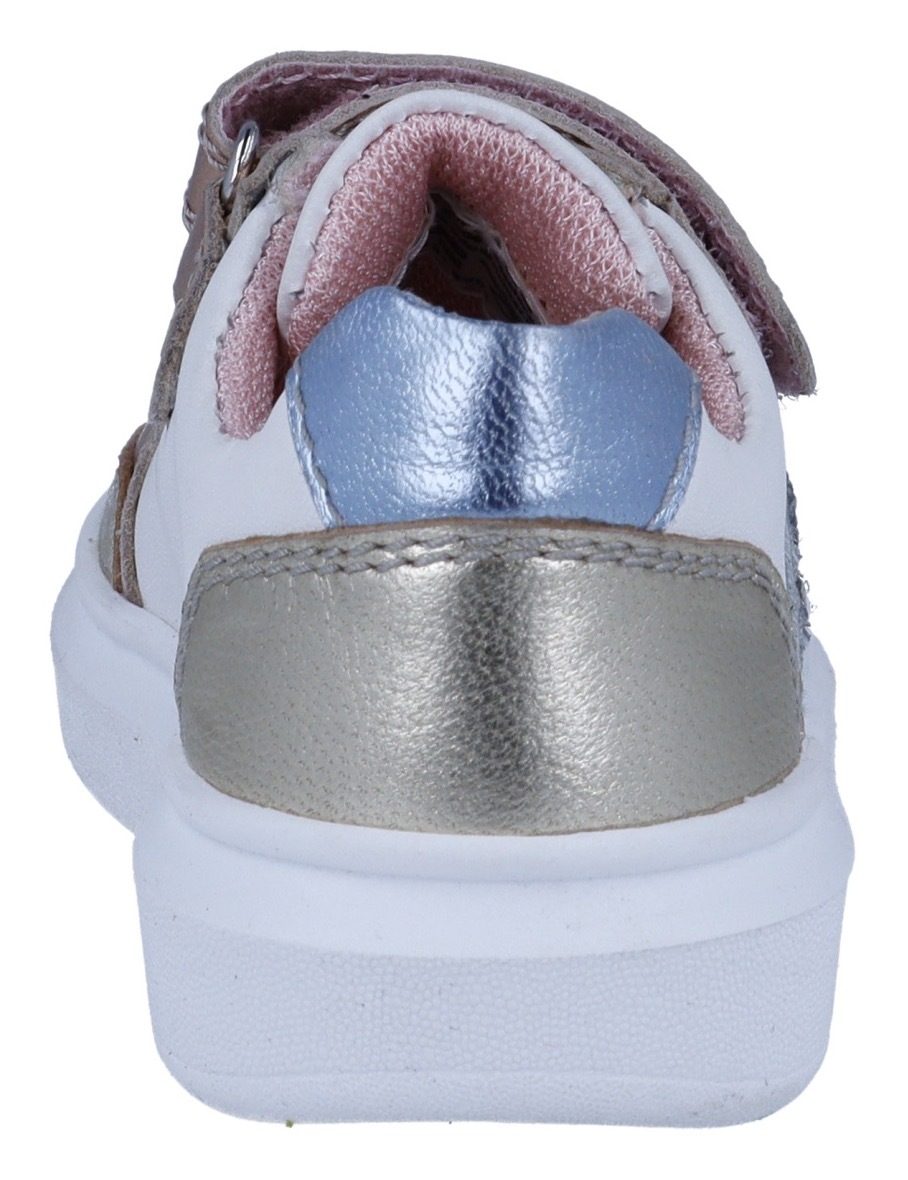 Richter Sneaker »Alessa WMS: Mittel«, Freizeitschuh im Metallic-Look, Größenschablone zum Download