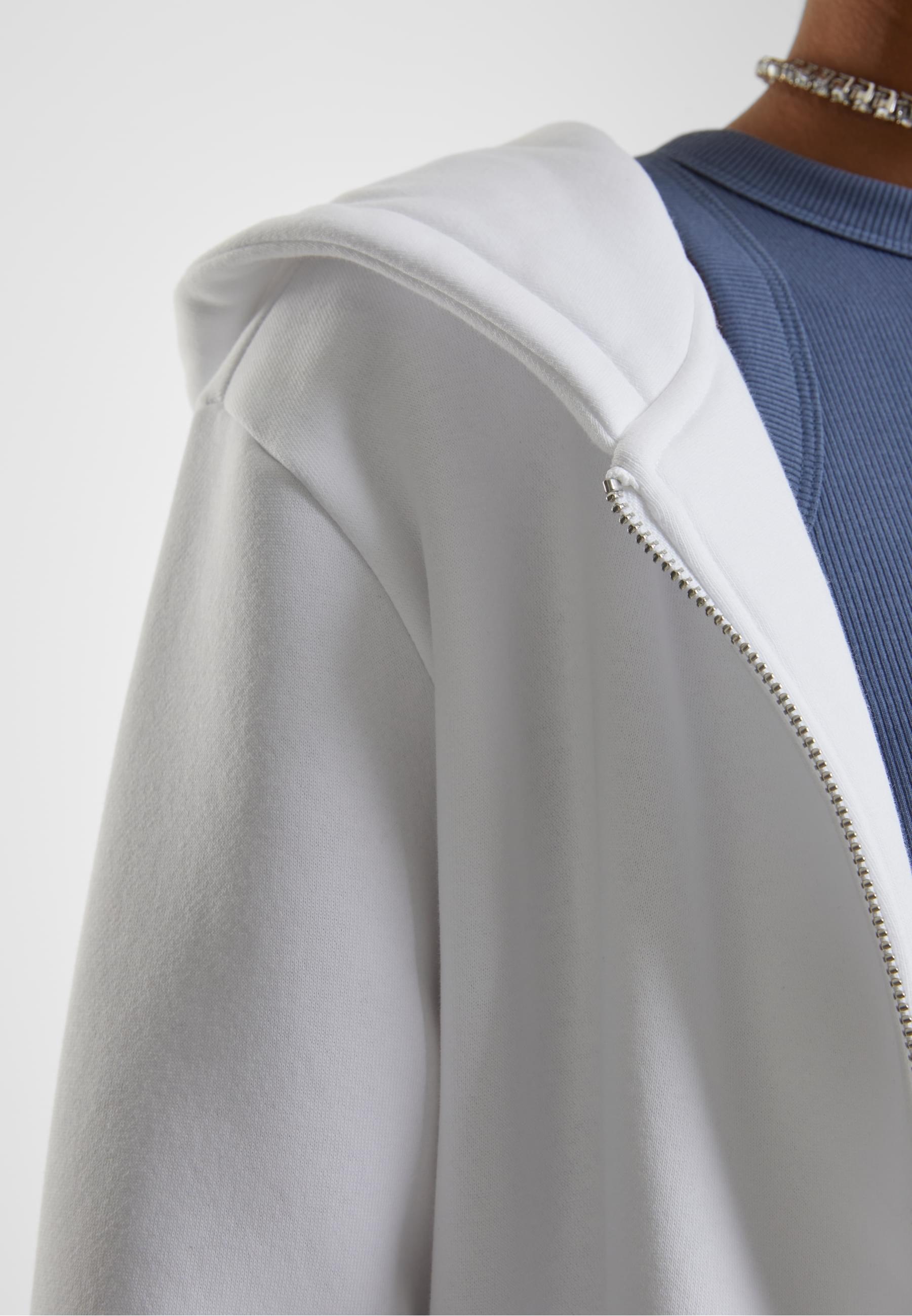 URBAN CLASSICS Cardigan »Urban Classics Ladies Fluffy Zip Cardigan«