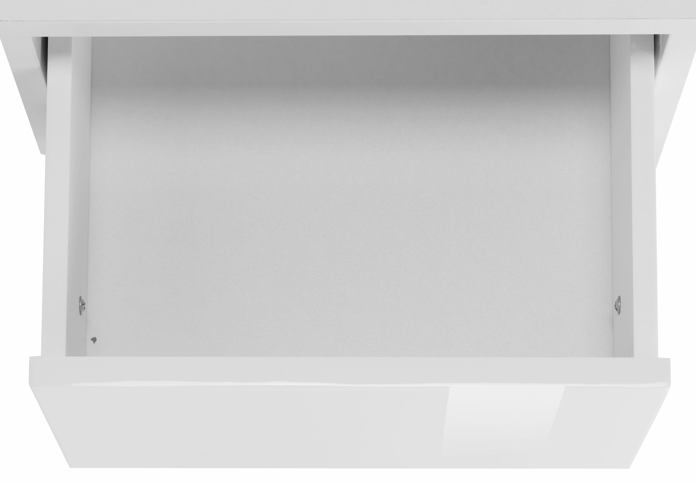 welltime Unterschrank »Siena«, Griffloser Badschrank, Hochglanz mit Wechselblende, Breite 35 cm