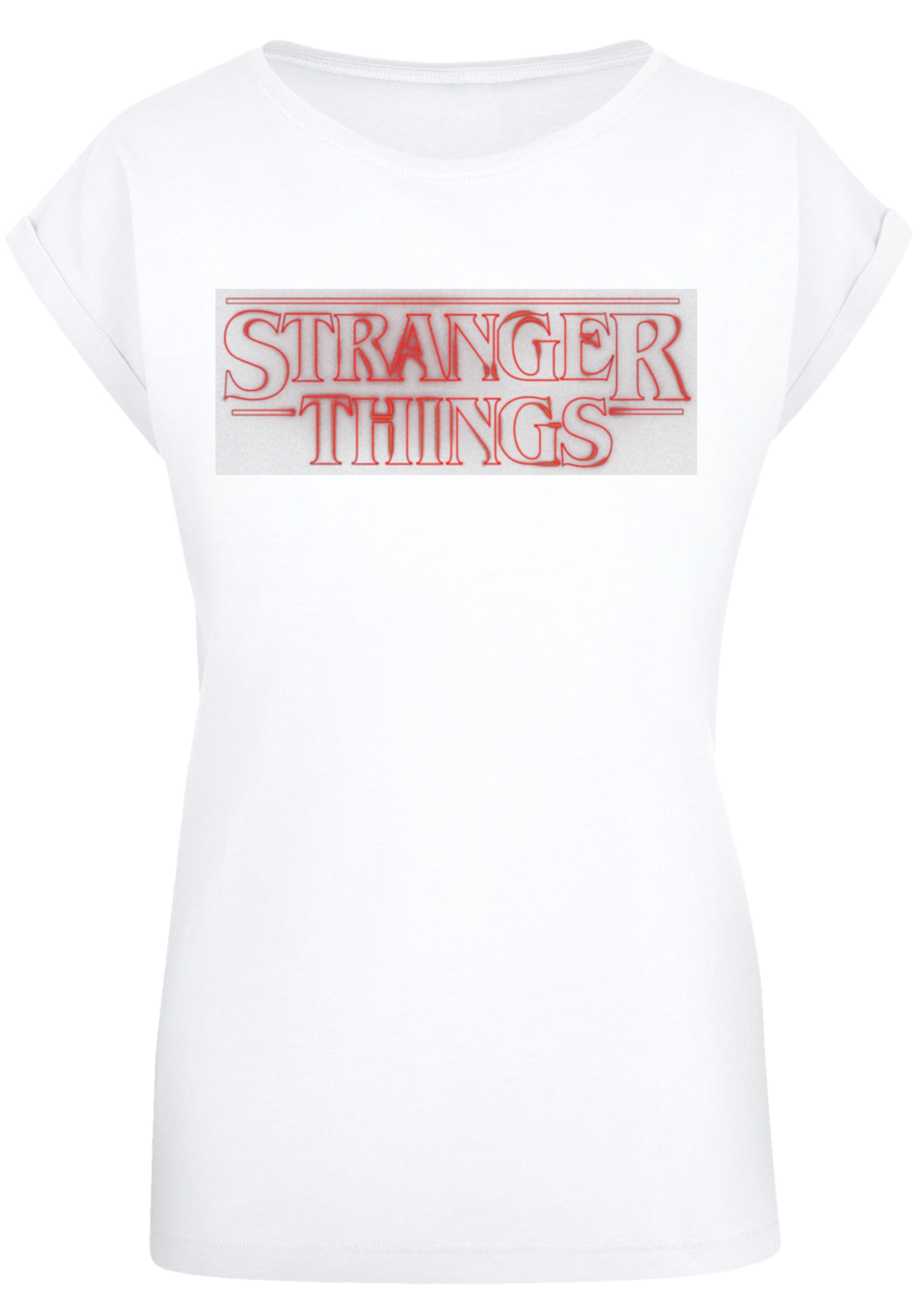 F4NT4STIC T-Shirt »Stranger Things Glow Logo«, Premium Qualität