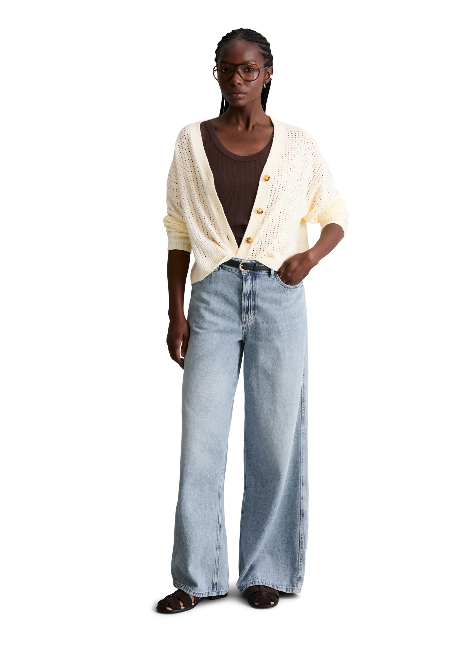Marc O'Polo DENIM Cardigan »aus weichem Organic Cotton-Mix«