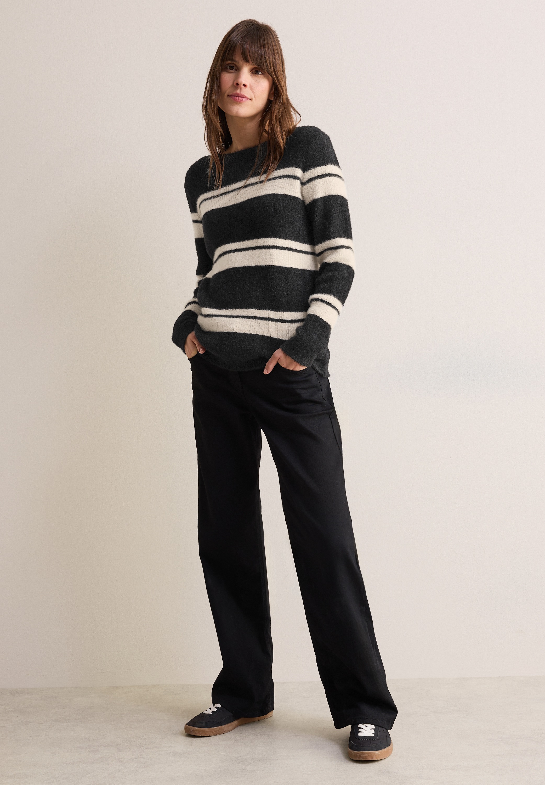 Cecil Strickpullover, mit U-Boot-Ausschnitt