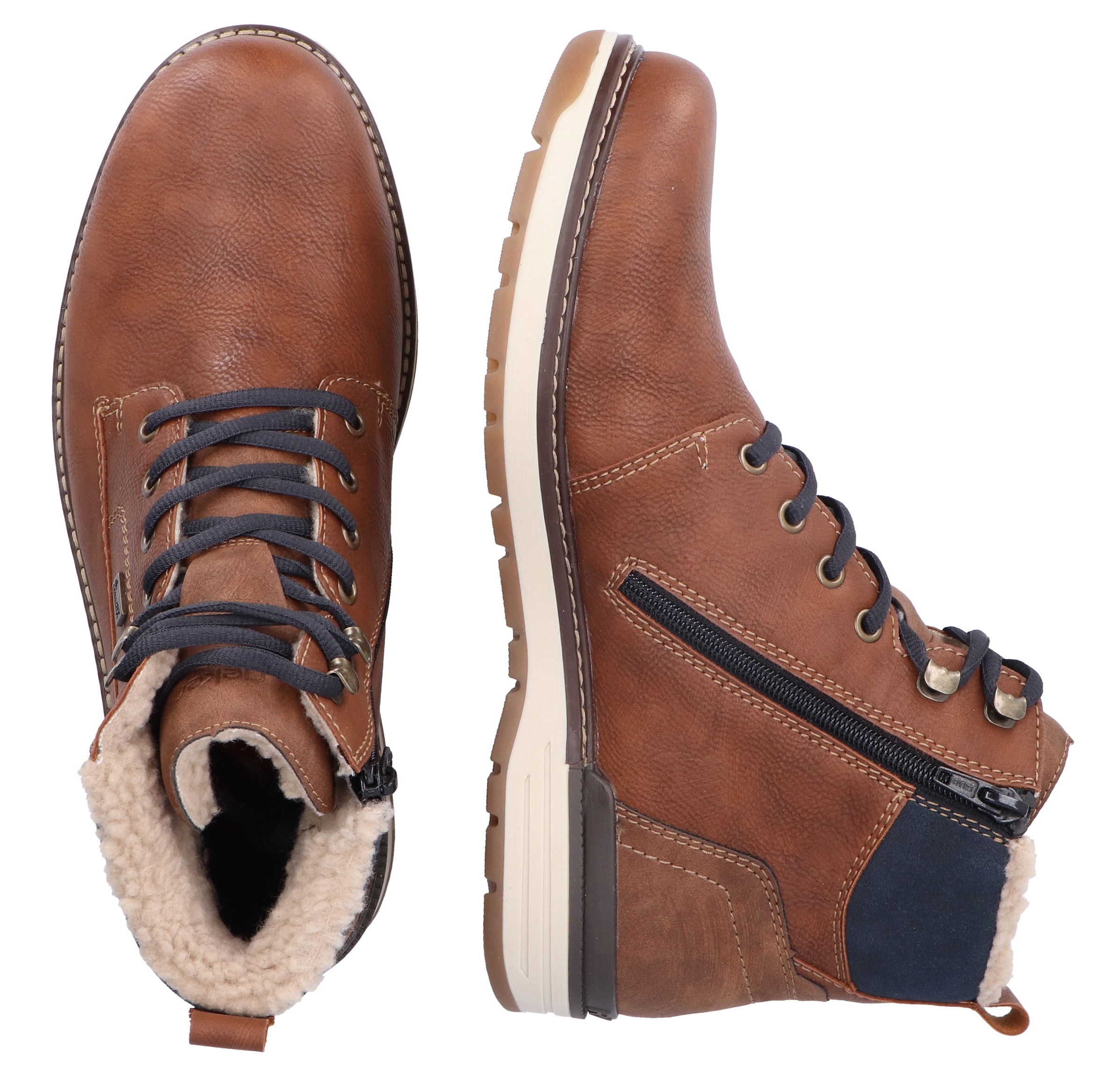 Thumbnail - Rieker Winterboots Winterstiefelette, Schnürboots mit wasserabweisender riekerTEX-Membran