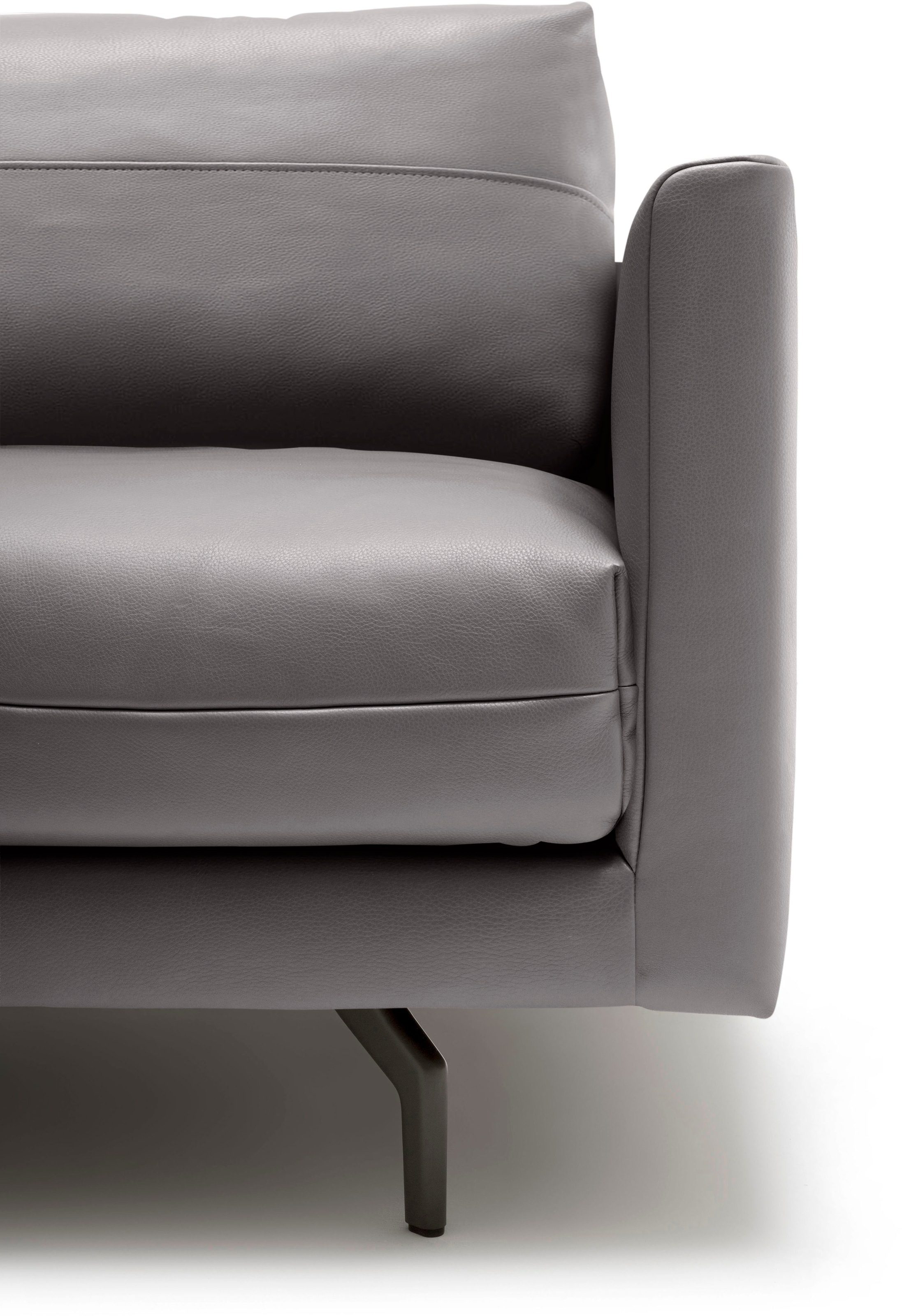 Creation BY ROLF BENZ Ecksofa »CR.414, Designecksofa, Polsterecke, L-Form«, wahlweise aus feinstem Rindsleder oder hochwertigem Chenille