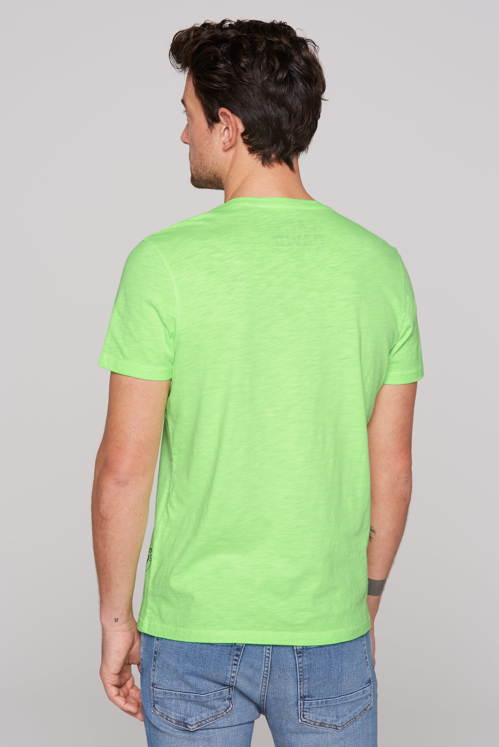 CAMP DAVID V-Shirt, aus Baumwolle