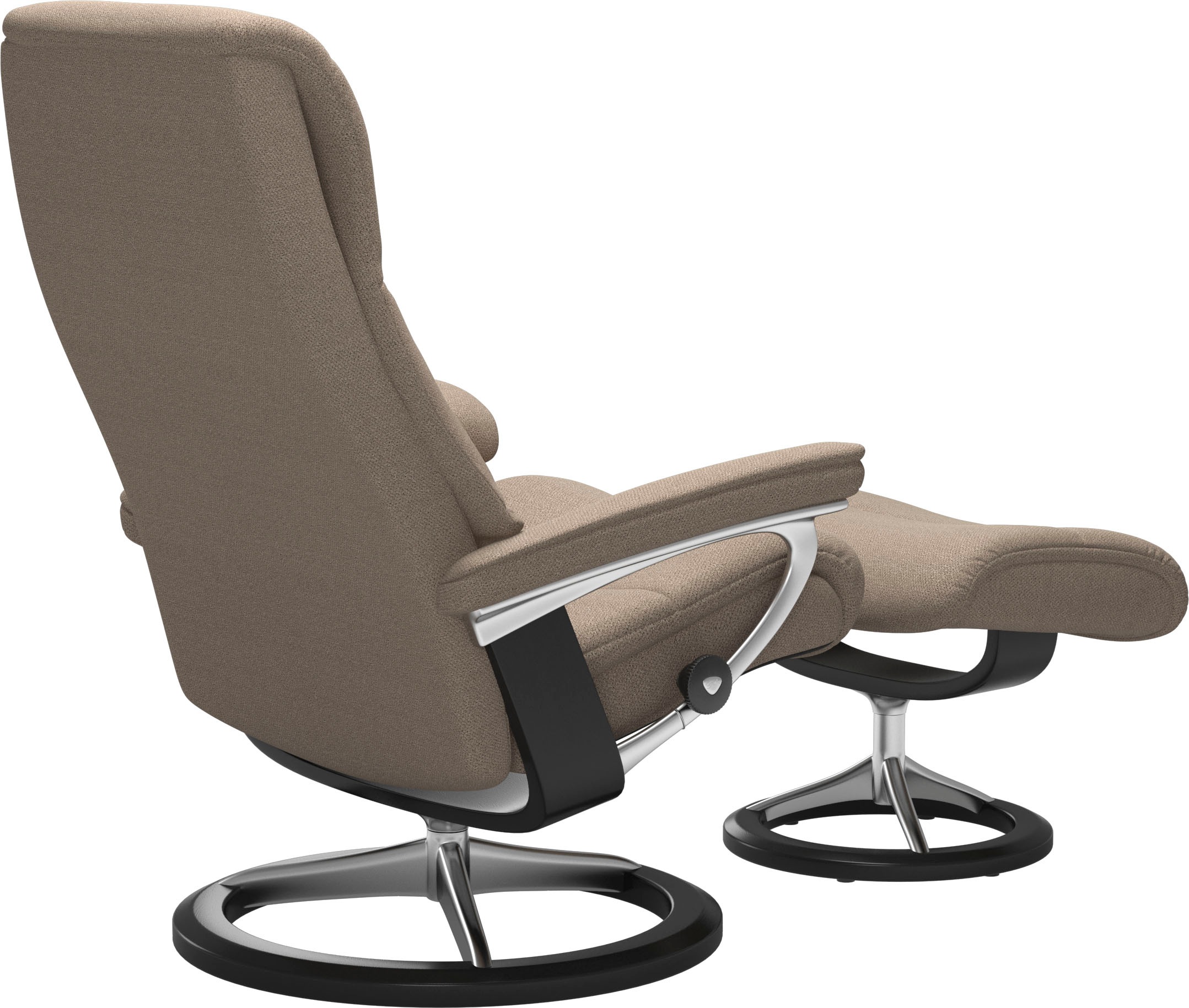 Stressless® Fußhocker »View«, mit Signature Base,Gestell Schwarz