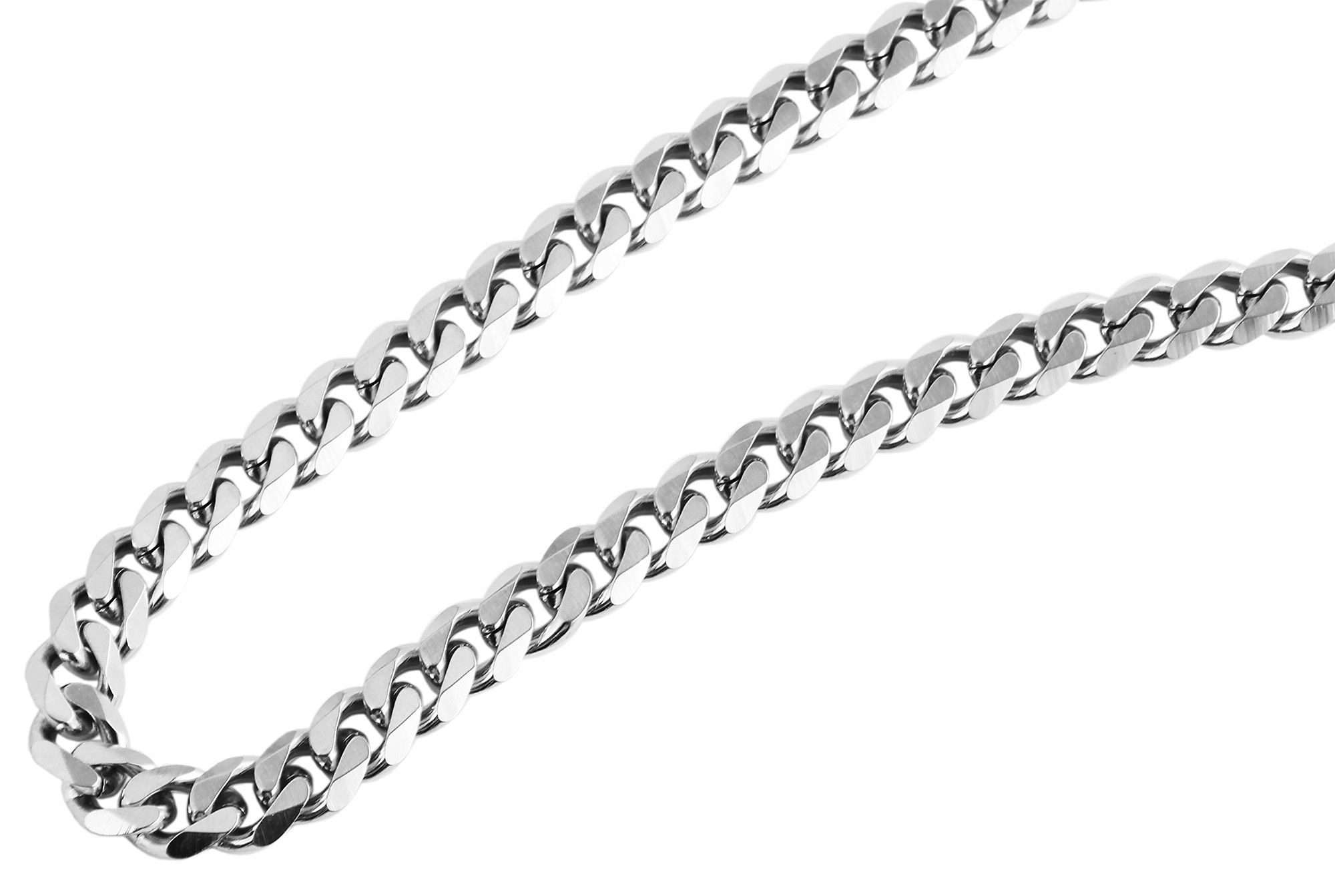 Adelia´s Kette ohne Anhänger »Unisex Halskette – Panzerkette aus Edelstahl 70 cm« Zum Verschenken – ideal zum Valentinstag