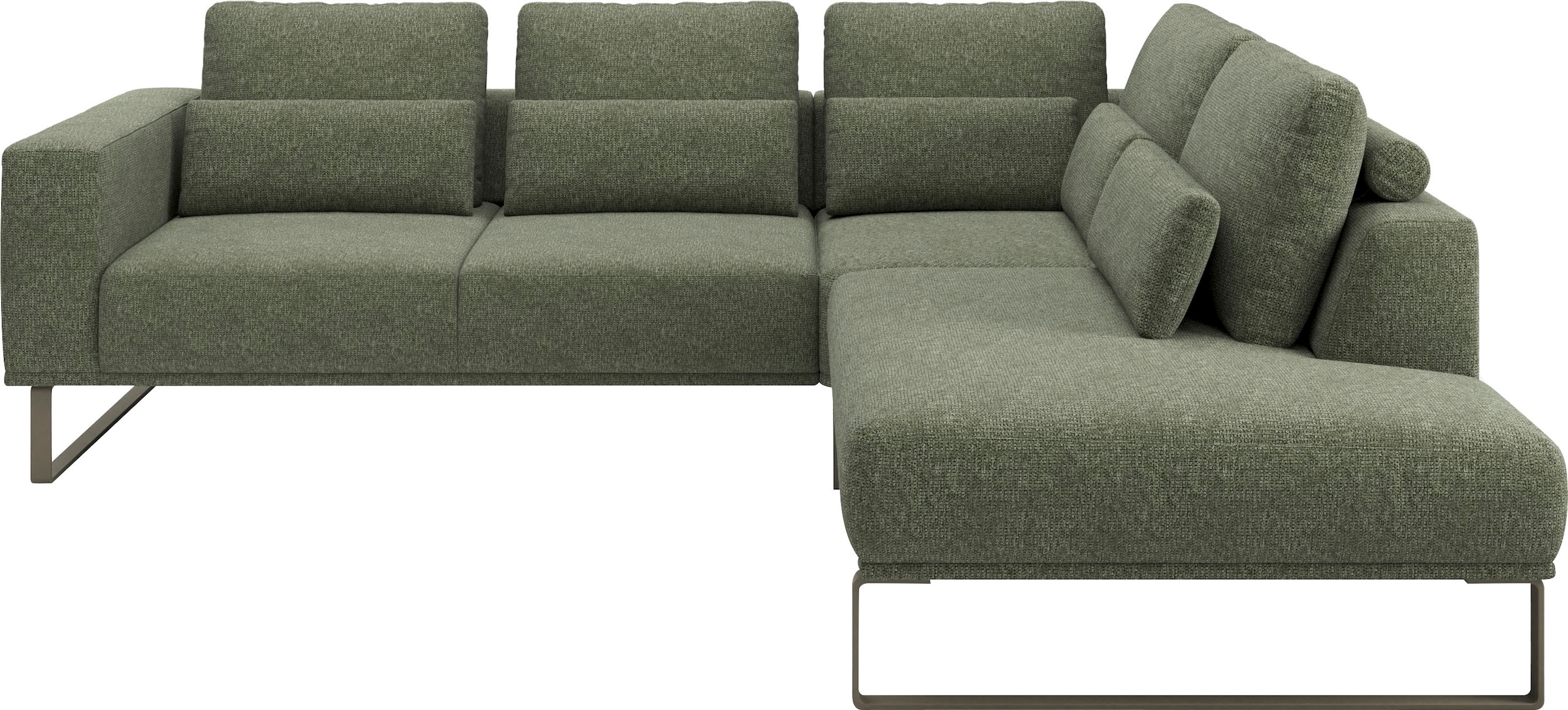Musterring Ecksofa "JUSTB PM100, stilvoller Lounge-Komfort von Musterring" Kollektion Bettina Zimmermann, optionaler Sitzvorzug & Fuß-Auswahl