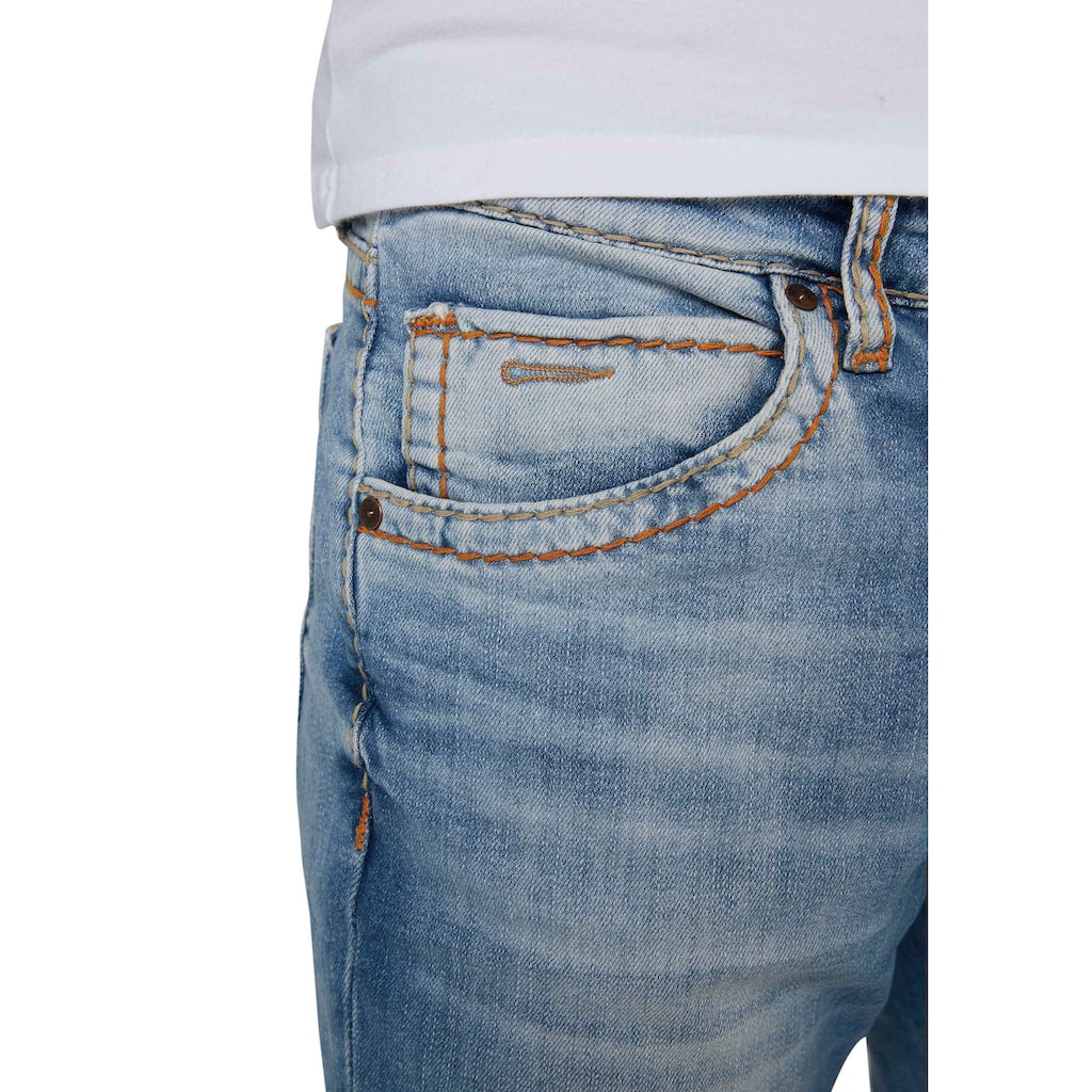 CAMP DAVID Straight-Jeans »NI:CO:R611«, mit markanten Steppnähten