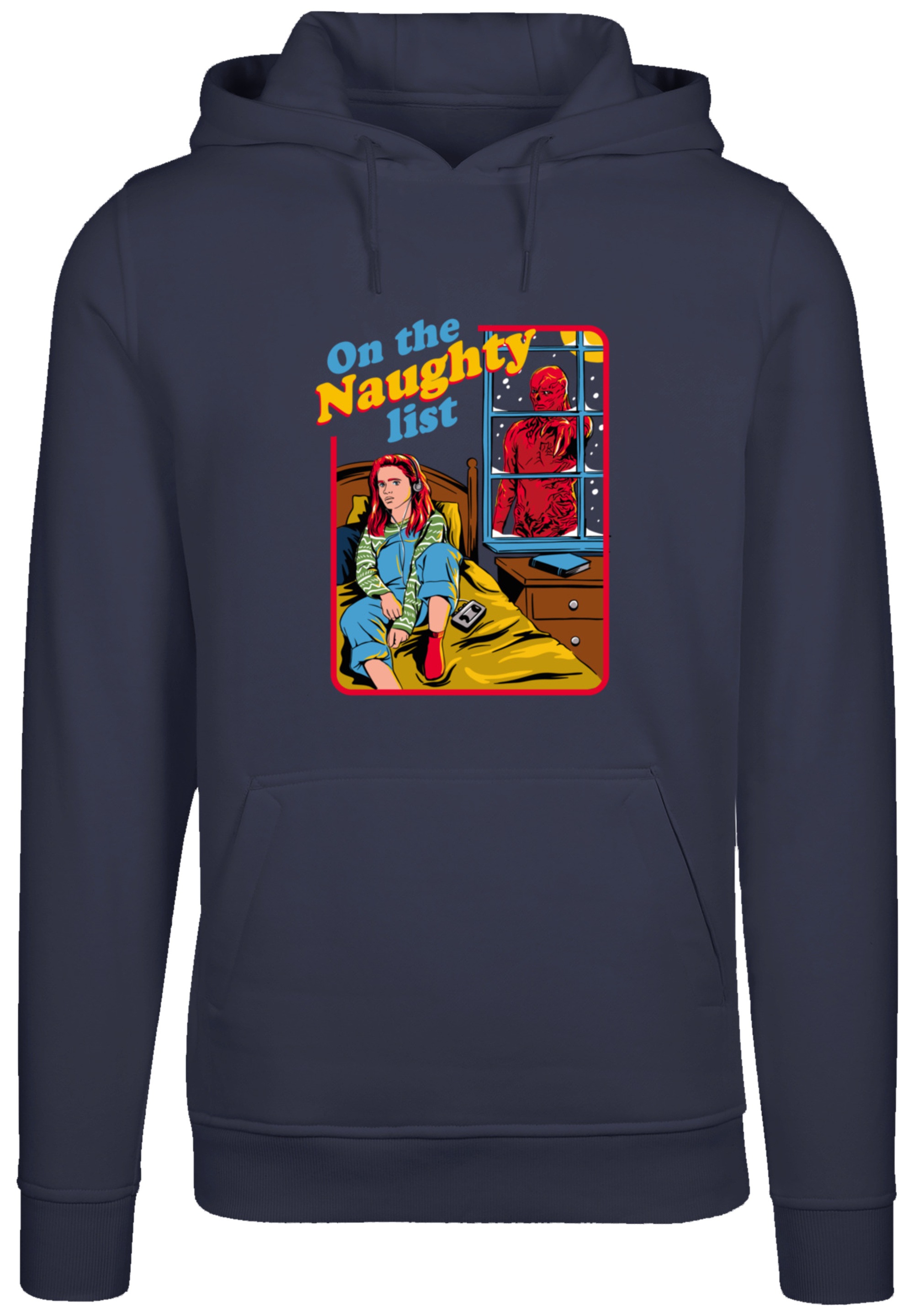 F4NT4STIC Kapuzenpullover »Stranger Things Naughty List Netflix TV Series«, Premium Qualität
