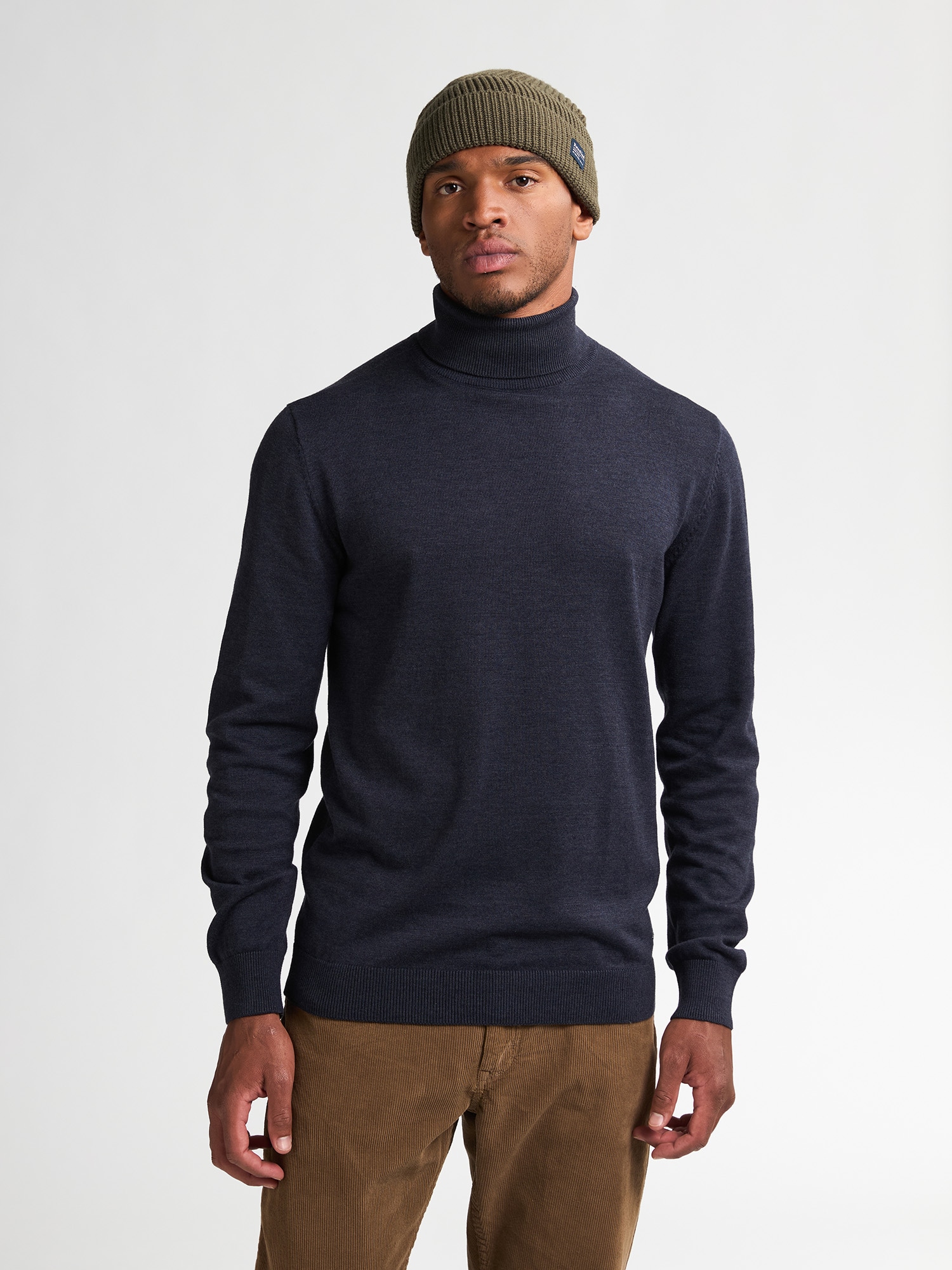 Petrol Industries Rollkragenpullover "Men Knitwear Collar Basi", Pflegeleic günstig online kaufen