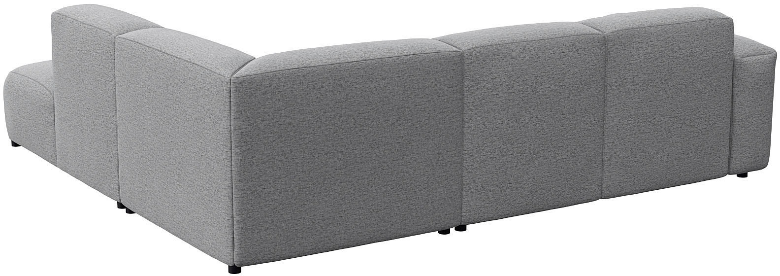 FLEXLUX Ecksofa »Lucera, super Sitzkomfort durch Kaltschaum im Sitz, L-Form«, modern & anschmiegsam, Designsofa, modernes skandinavisches Design