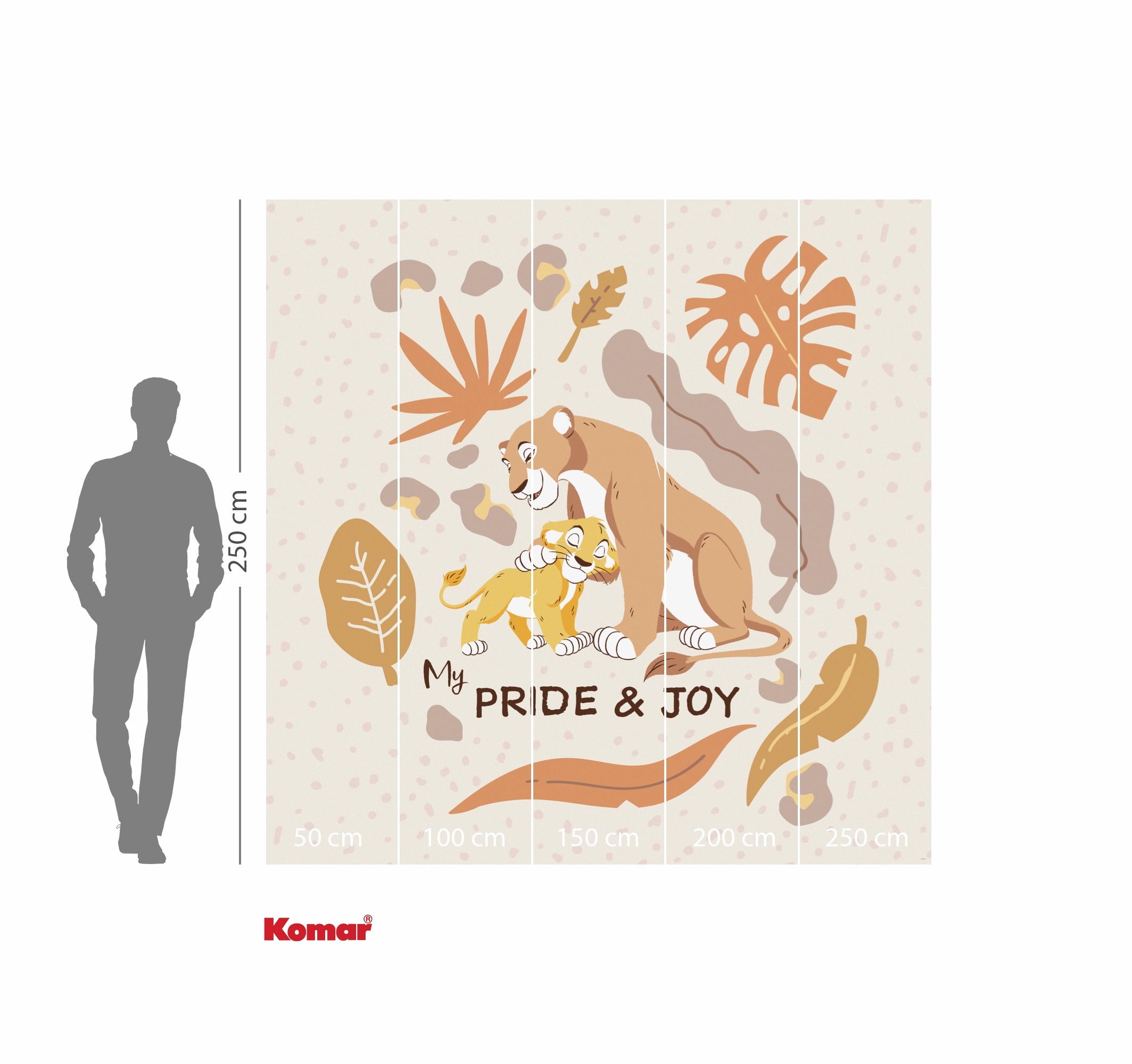 Komar Kindertapete »Disney The Lion King My Pride and Joy«, bedruckt