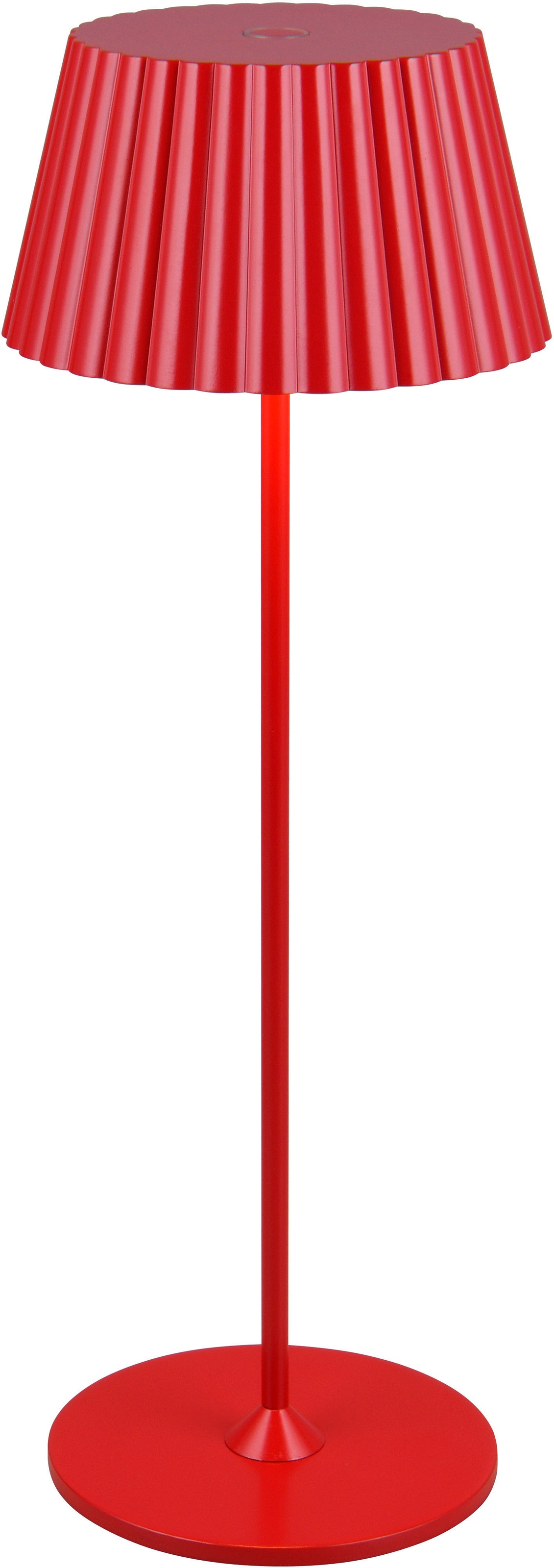 Thumbnail - REALITY Leuchten LED Außen-Tischleuchte "SUAREZ" LED-Board 1 Stk. Warmweiß Outdoor Akku Tischlampe inkl Ladestation USB-...