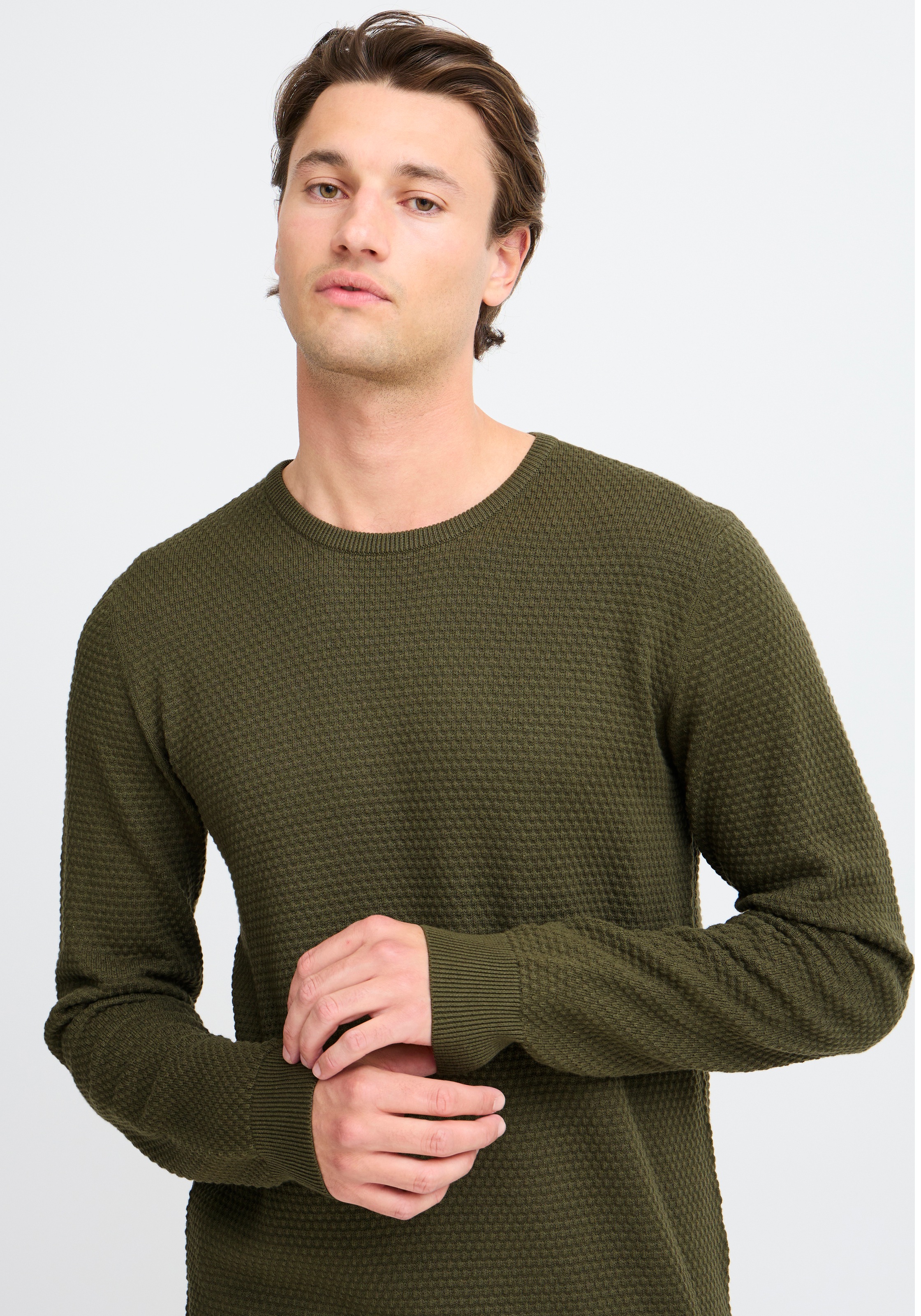 Blend Rundhalspullover »BHREDHILL crewneck«