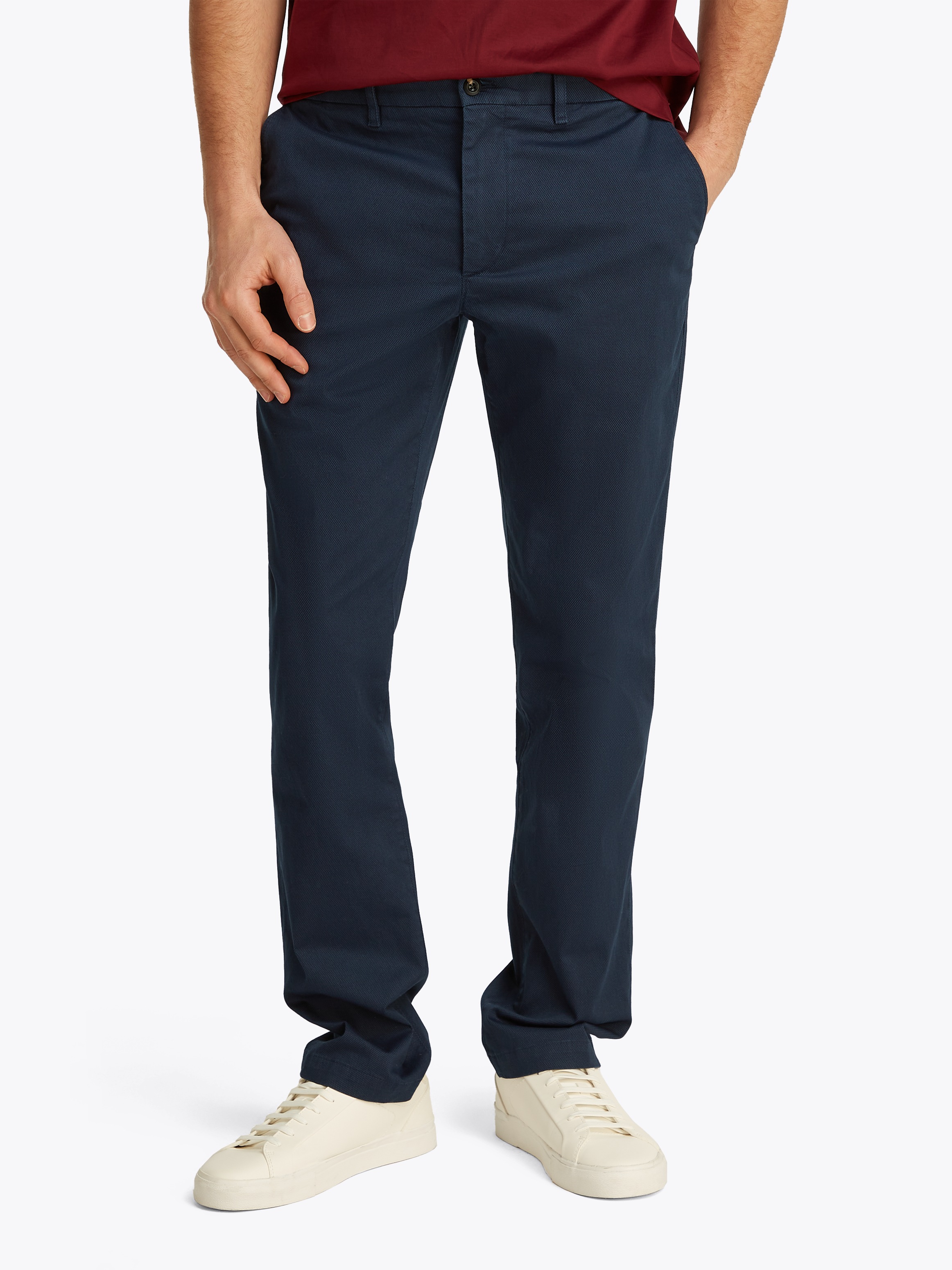 Tommy Hilfiger "DENTON PRINTED STRUCTURE CHINO" mit Struktur günstig online kaufen