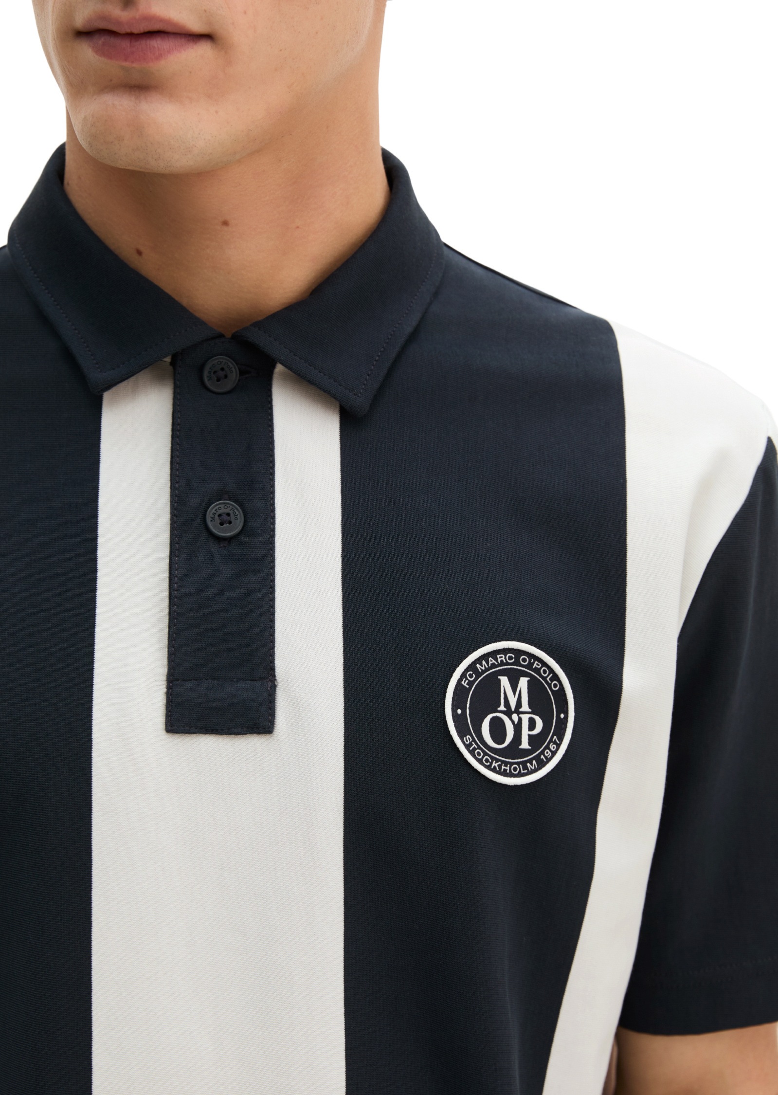Marc O'Polo Poloshirt »aus schwerer Bio-Baumwoll-Qualität«