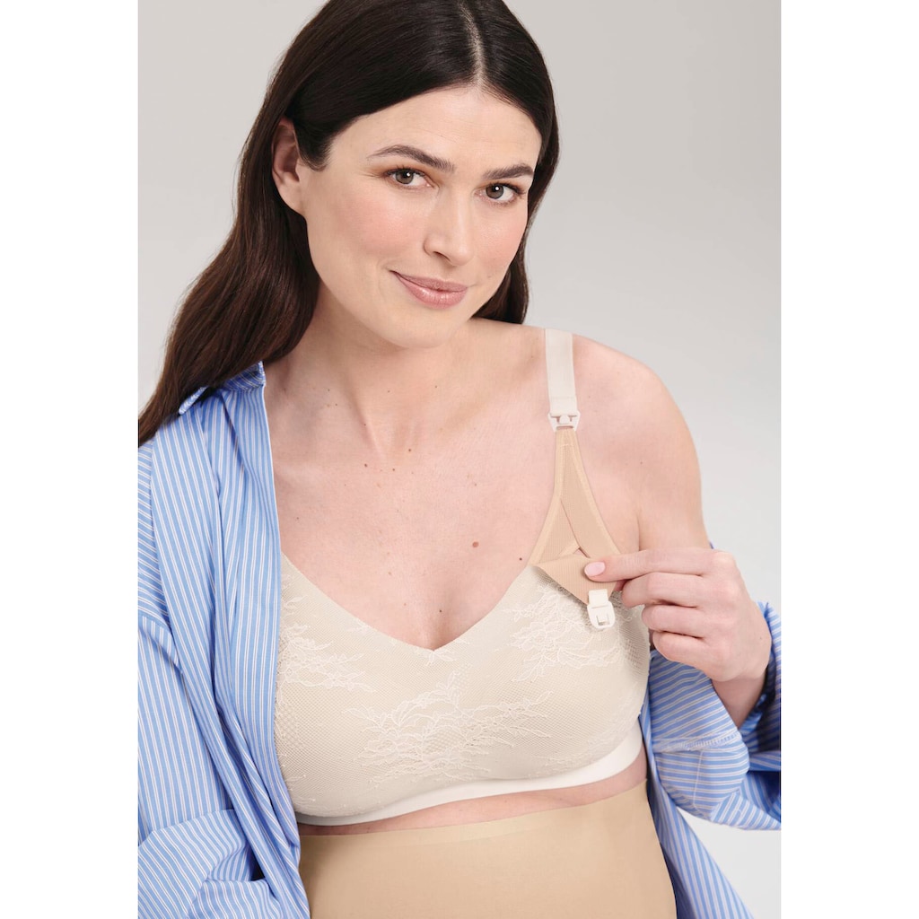 Anita Maternity Still-BH »Essential Lace«, (1 tlg.), herausnehmbare Cups, doppellagig mit romantischer Spitze