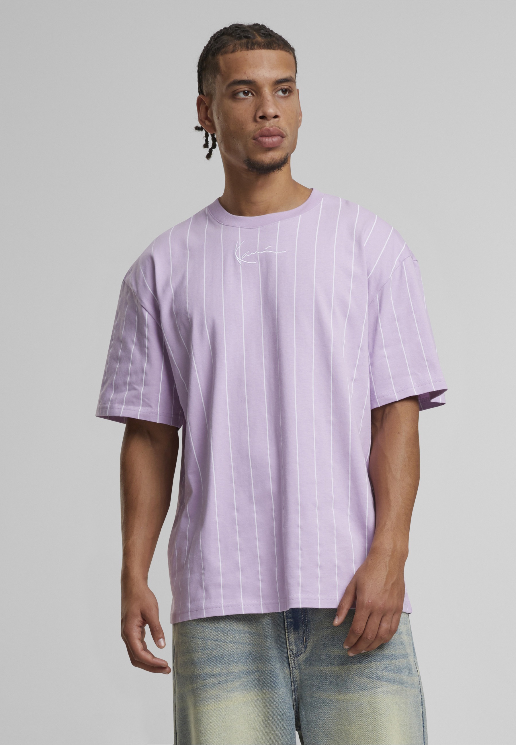 Karl Kani T-Shirt »Karl Kani Small Signature Essential Pinstripe Tee« 1 Stk.