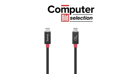 USB-Kabel »USB C Kabel, E Marker, USB4 Gen3, 40 Gbit s, 5 A, 240 W, 1,00 m«, USB-C,...