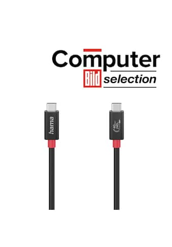 USB-Kabel »USB C Kabel, E Marker, USB4 Gen3, 40 Gbit s, 5 A, 240 W, 1,00 m«, USB-C,...