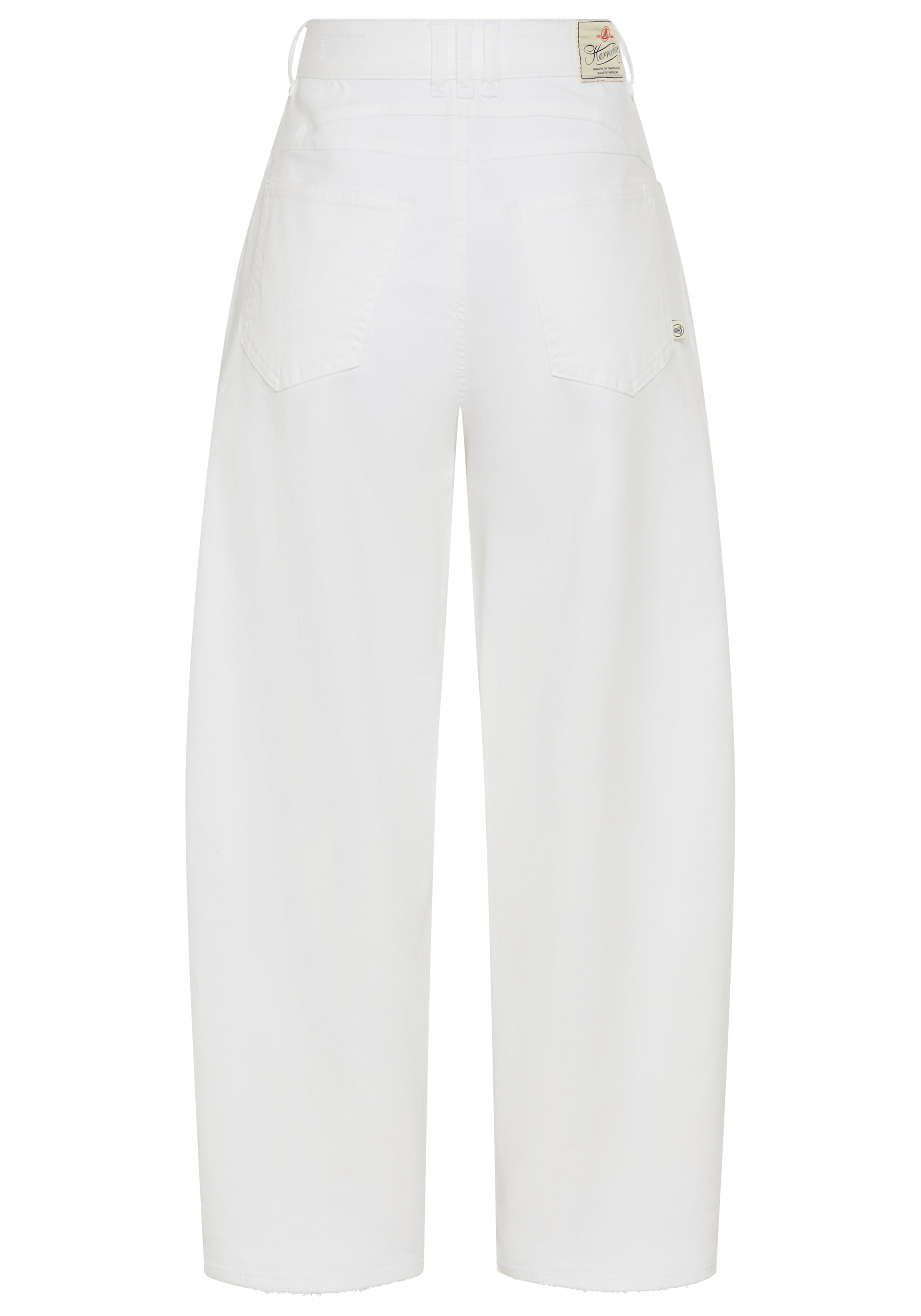 Herrlicher 5-Pocket-Jeans »Barrow Denim White Stretch« im Barrel Fit, Abnäher