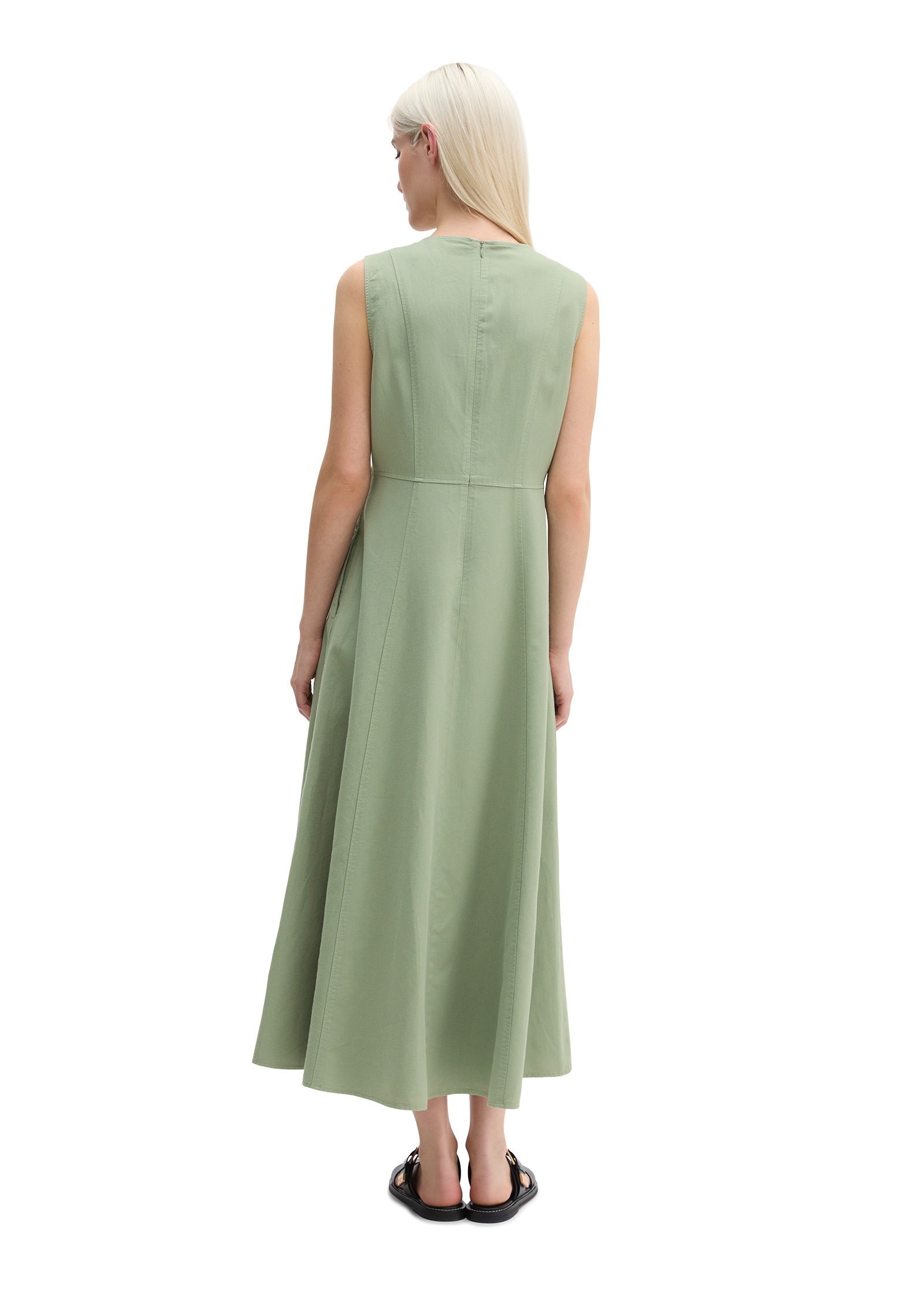 Thumbnail - Marc OPolo Maxikleid "aus Organic-Cotton-Lyocell-Leinen-Mix"