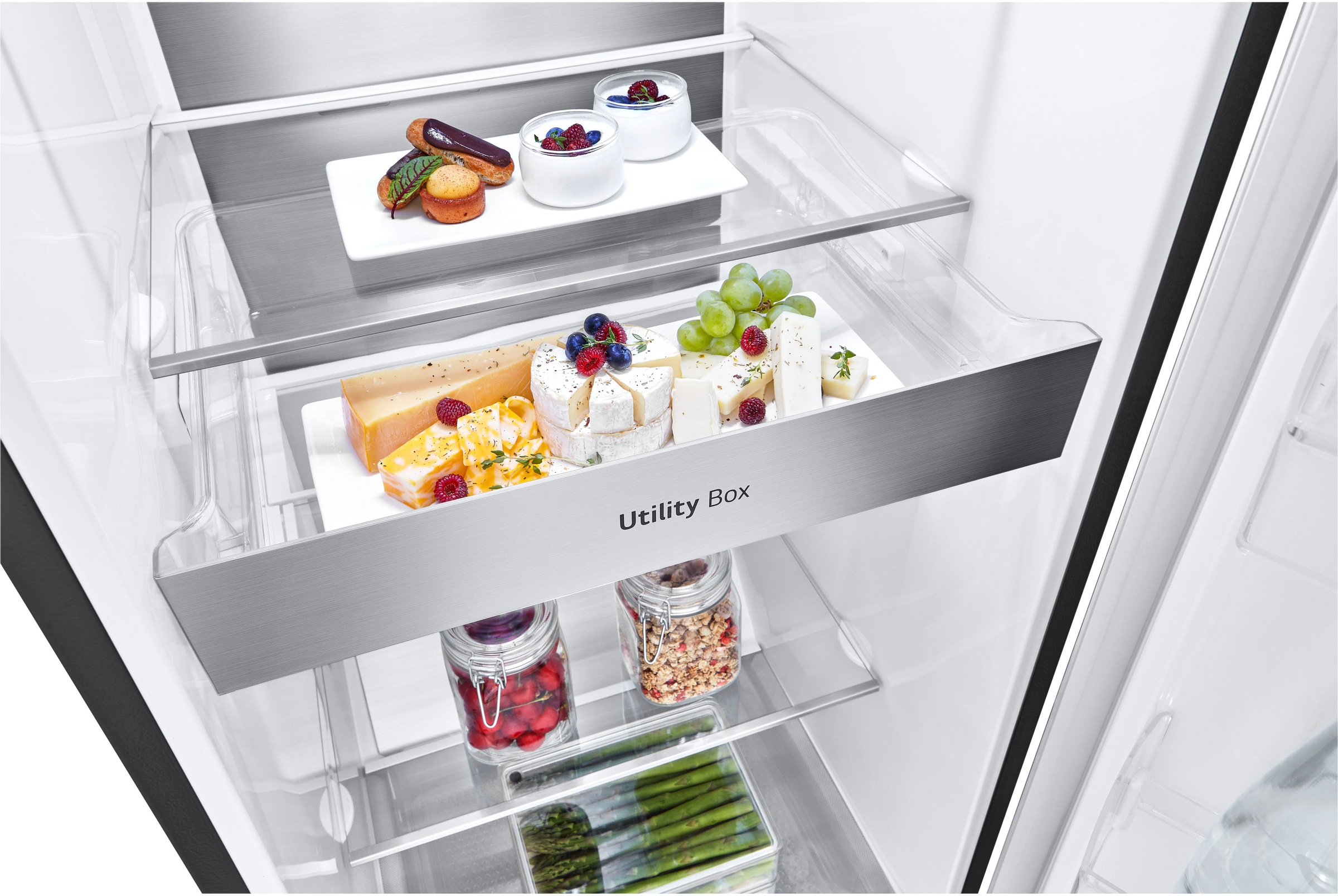 LG Kühlschrank »GLM71MCCSX«, Larder & Freezer