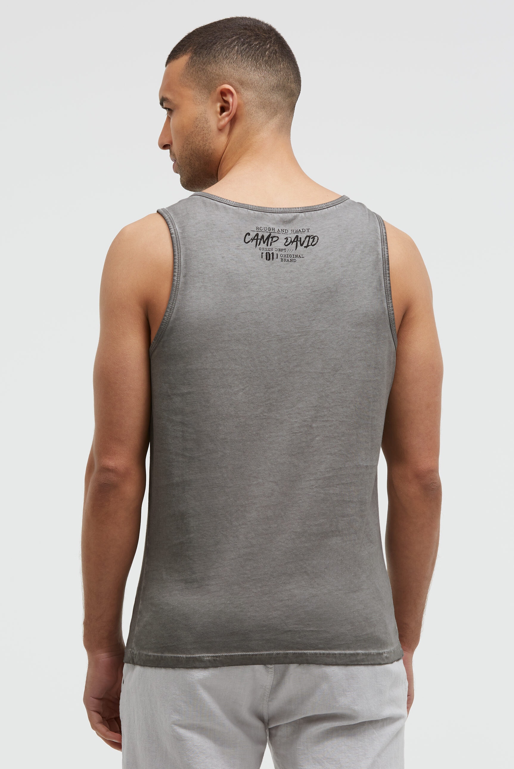 CAMP DAVID Tanktop aus Baumwolle
